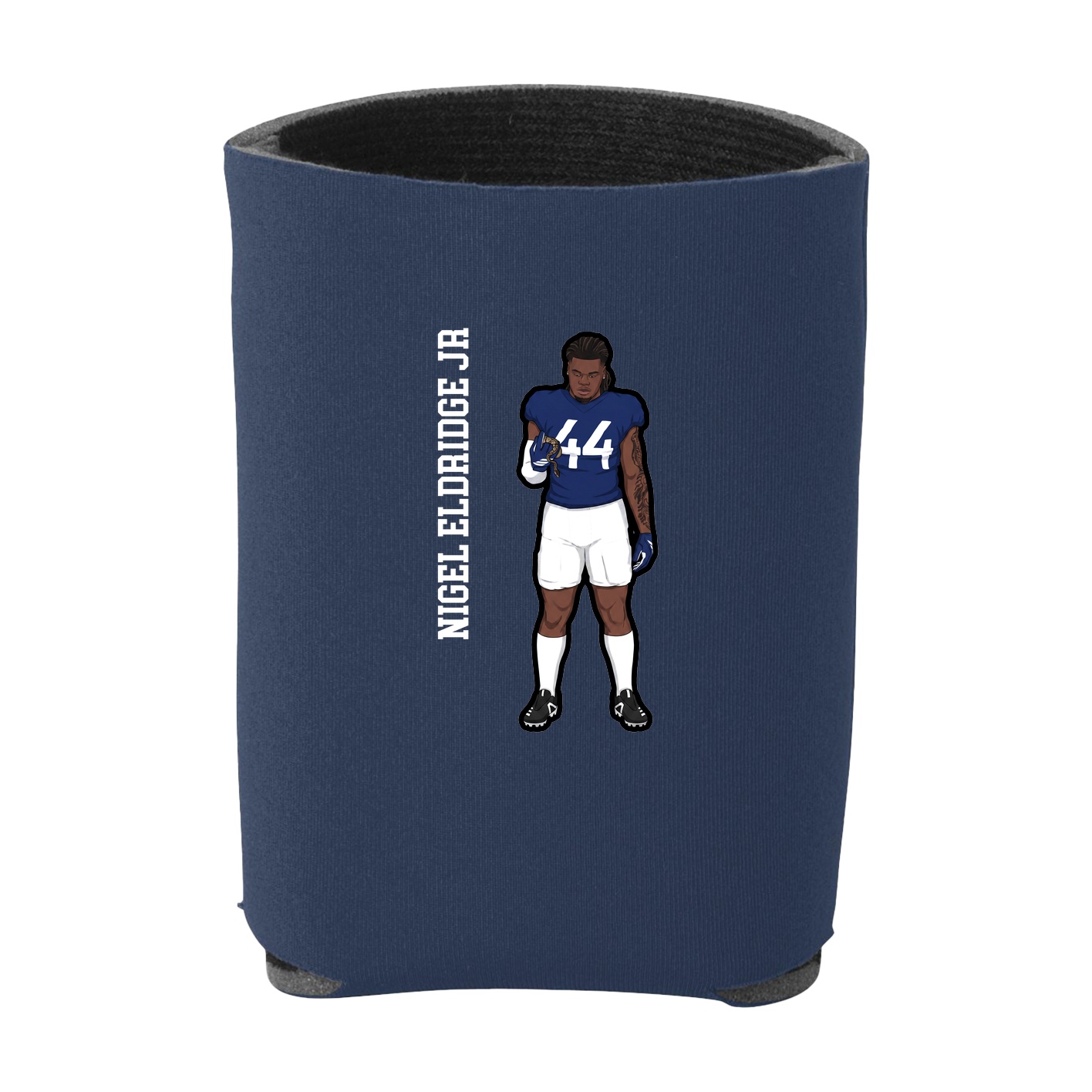 Can Holder — Name Vertical in Navy