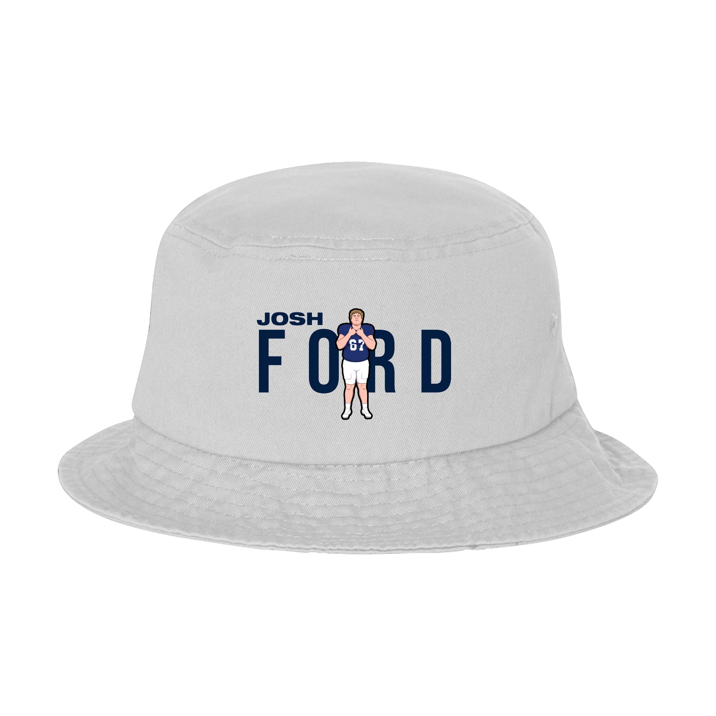 Bucket Cap — Player Name in White