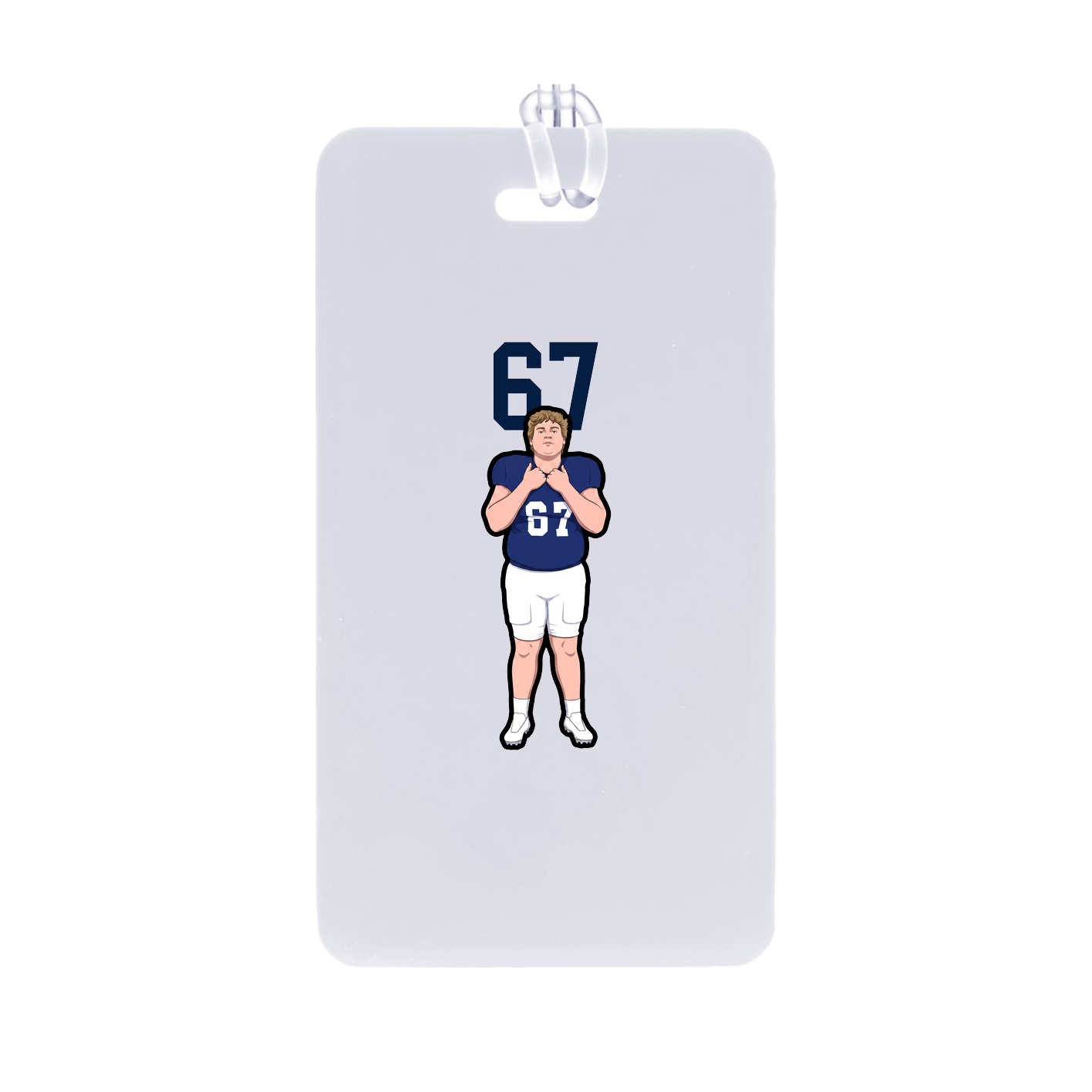 Bag Tag — Number Top in Classic