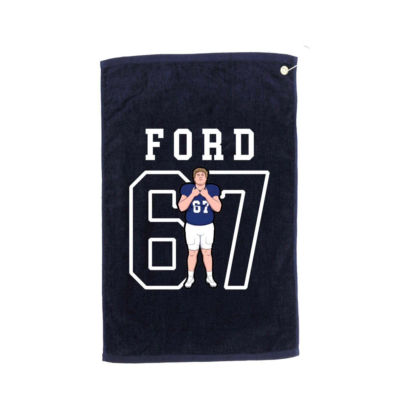 Golf Towel — Shirsey in Navy