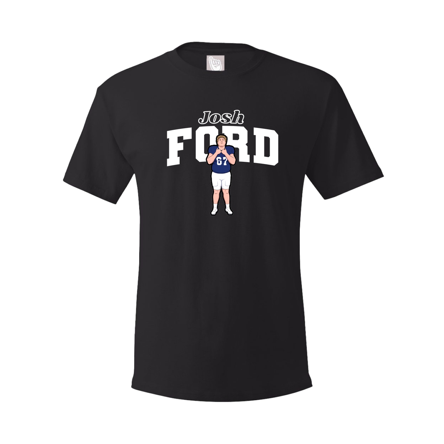 Tee — Name Arch in Black