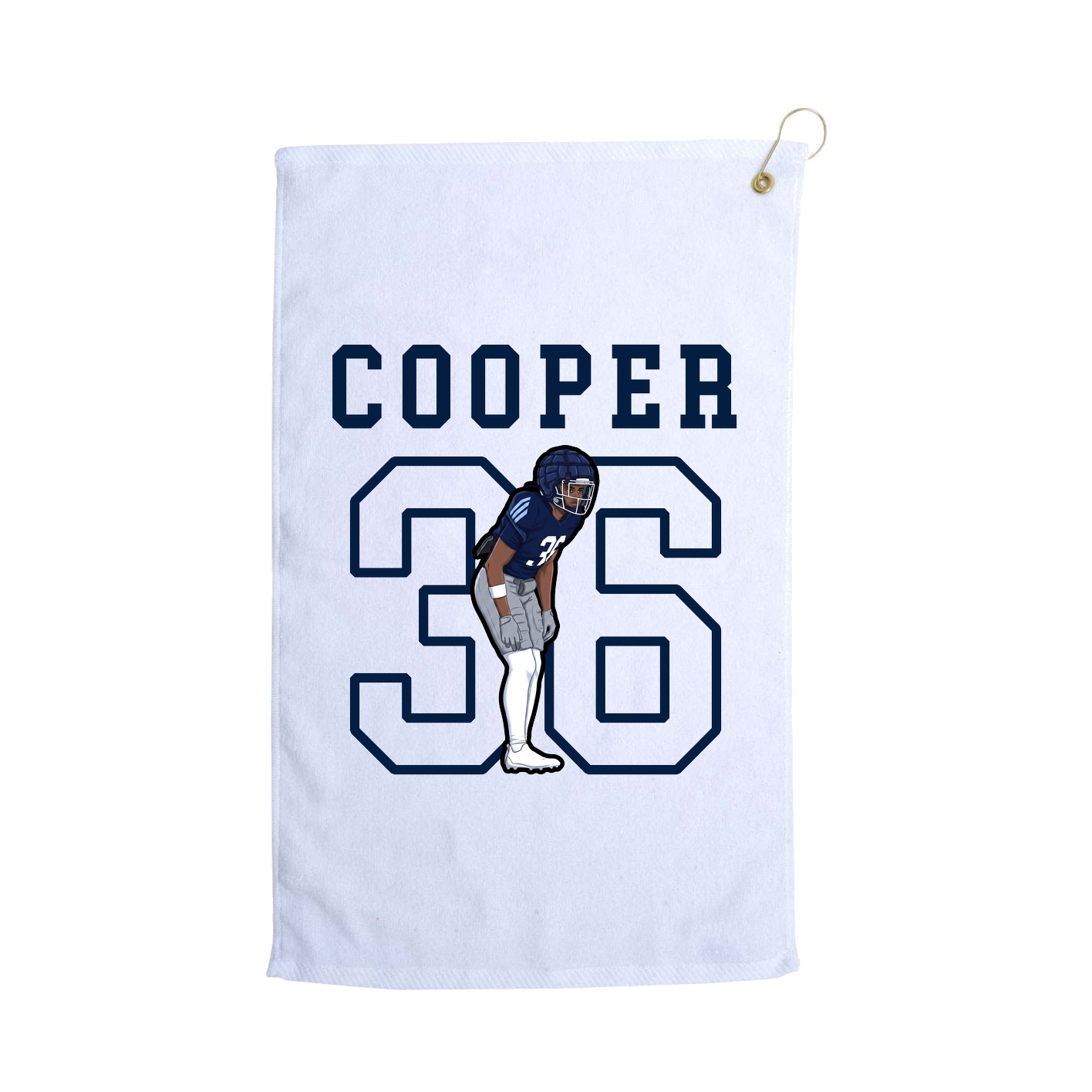 Golf Towel — Shirsey in White
