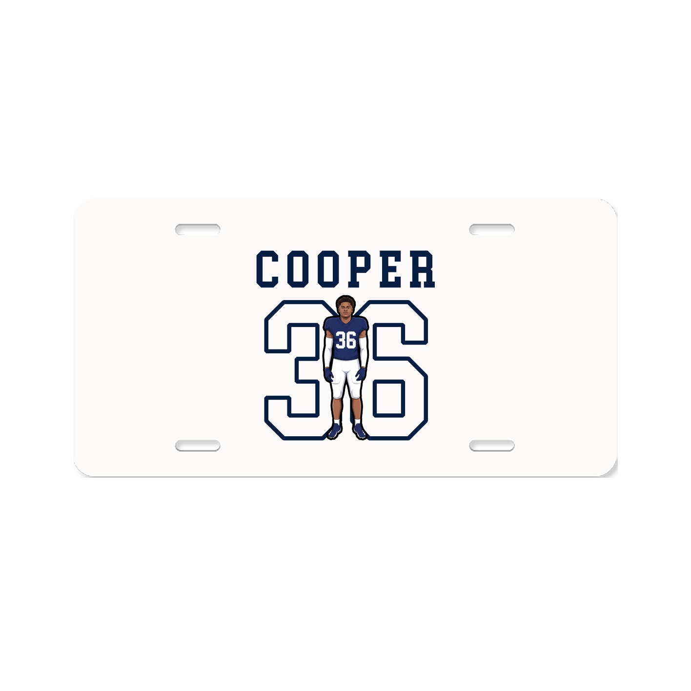 License Plate — Shirsey in Classic