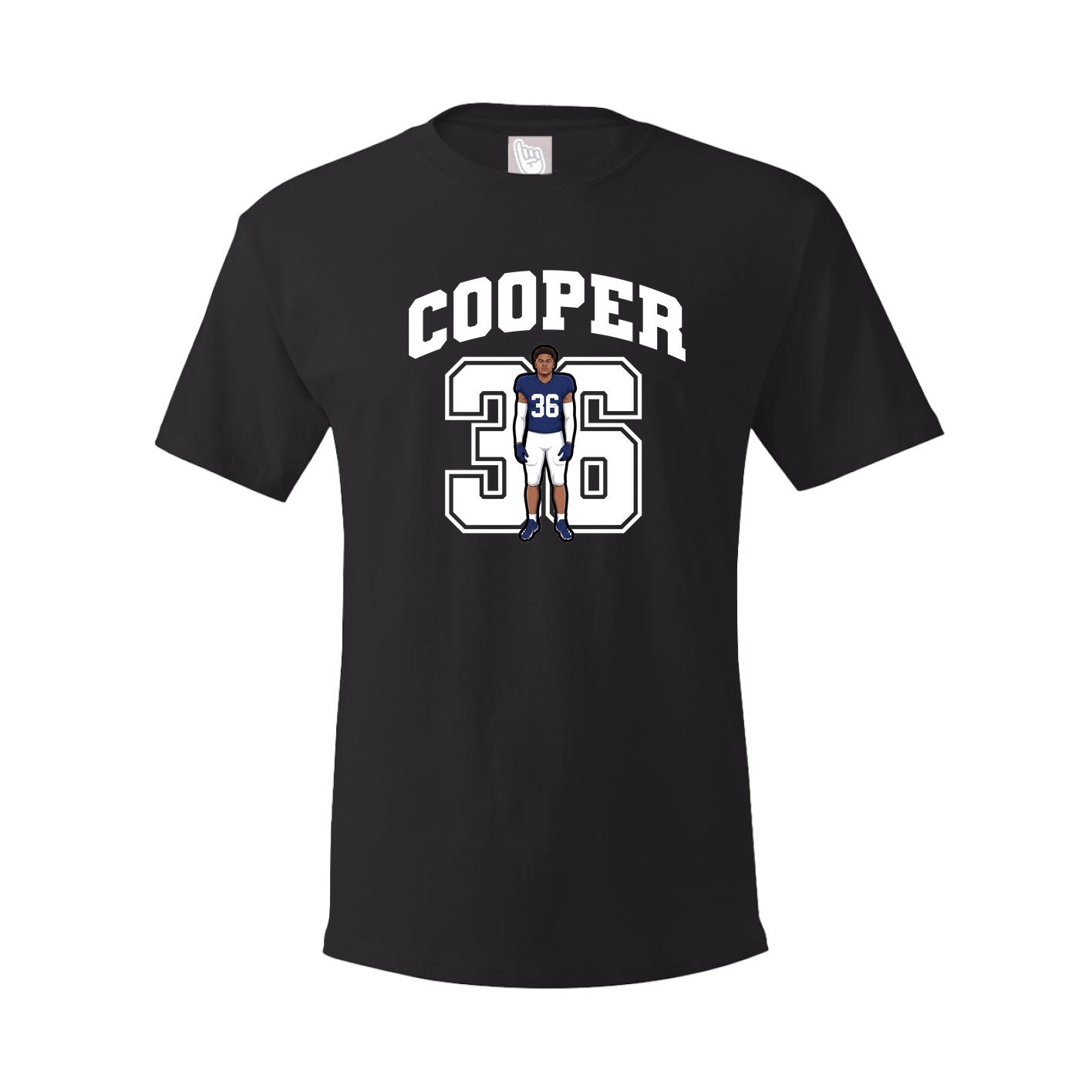Tee — Number in Black