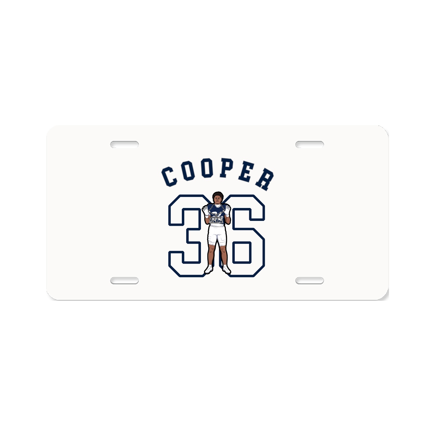 License Plate — Shirsey Arch in Classic