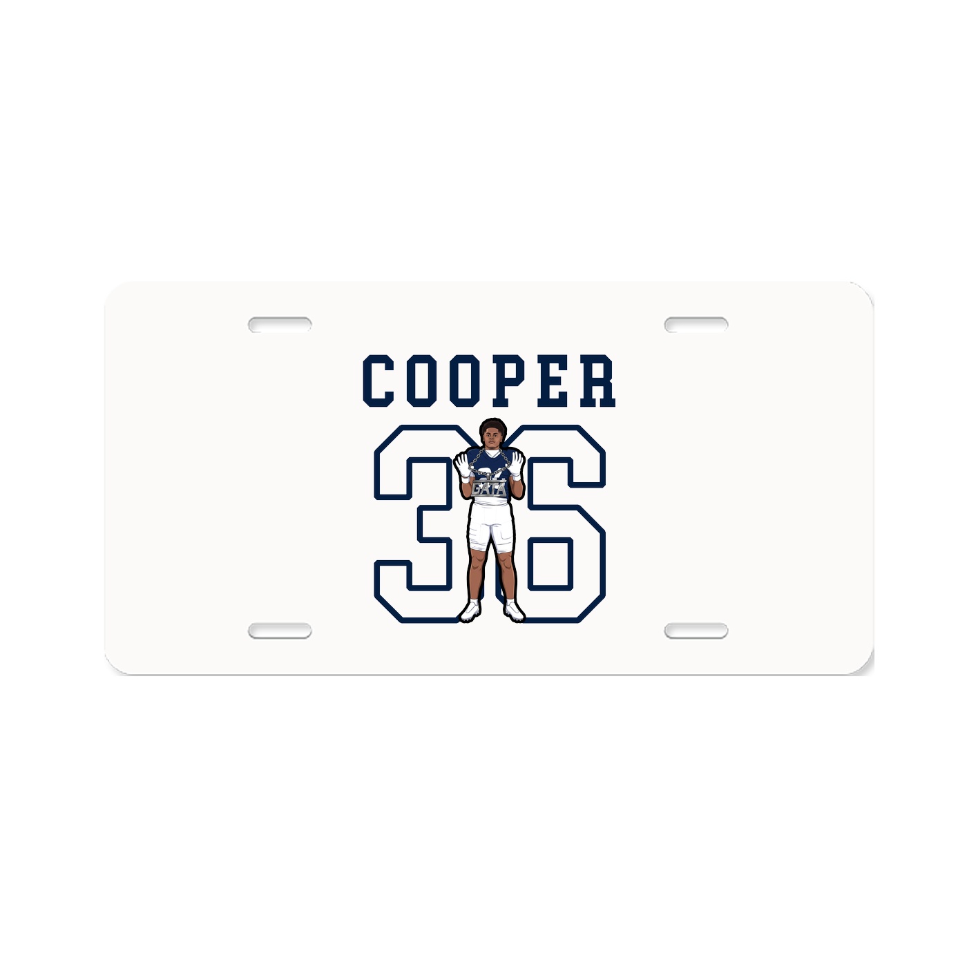 License Plate — Shirsey in Classic