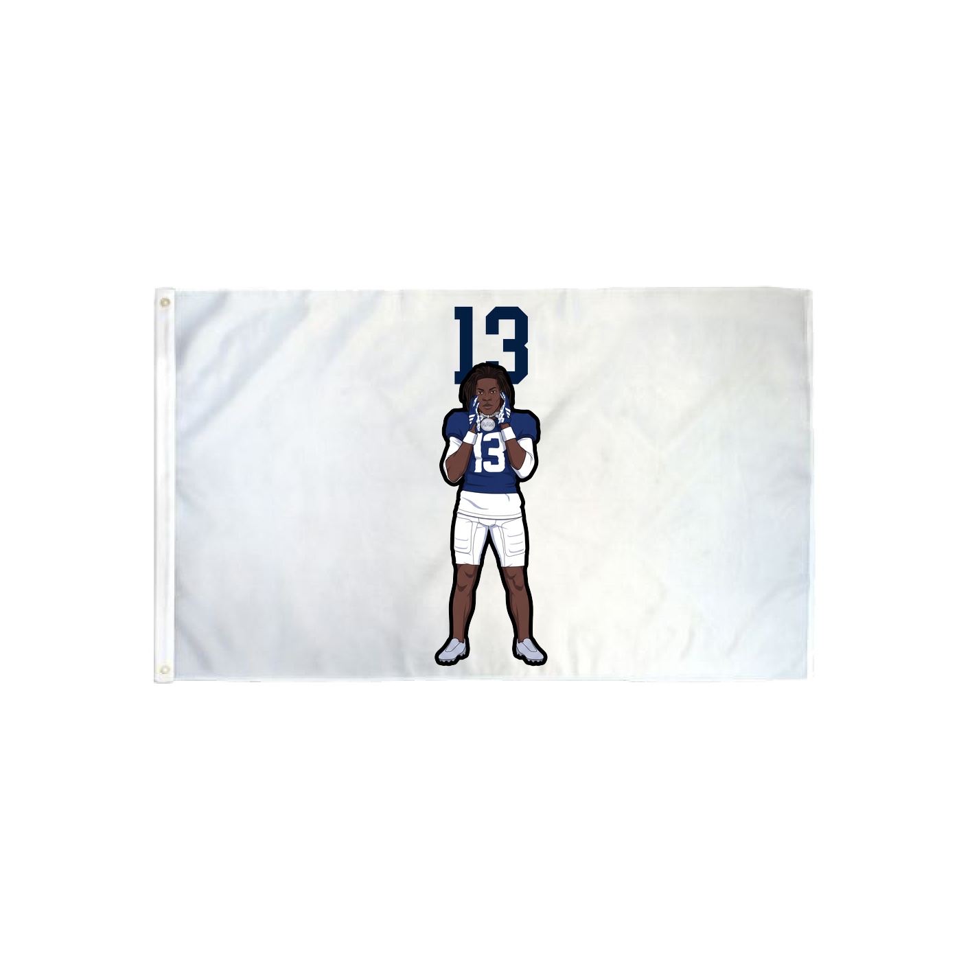 3x5 Flag — Number Top in Classic