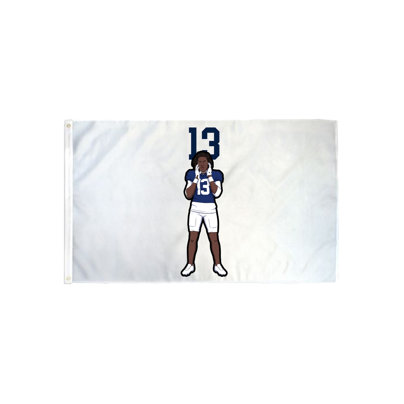 3x5 Flag — Number Top in Classic