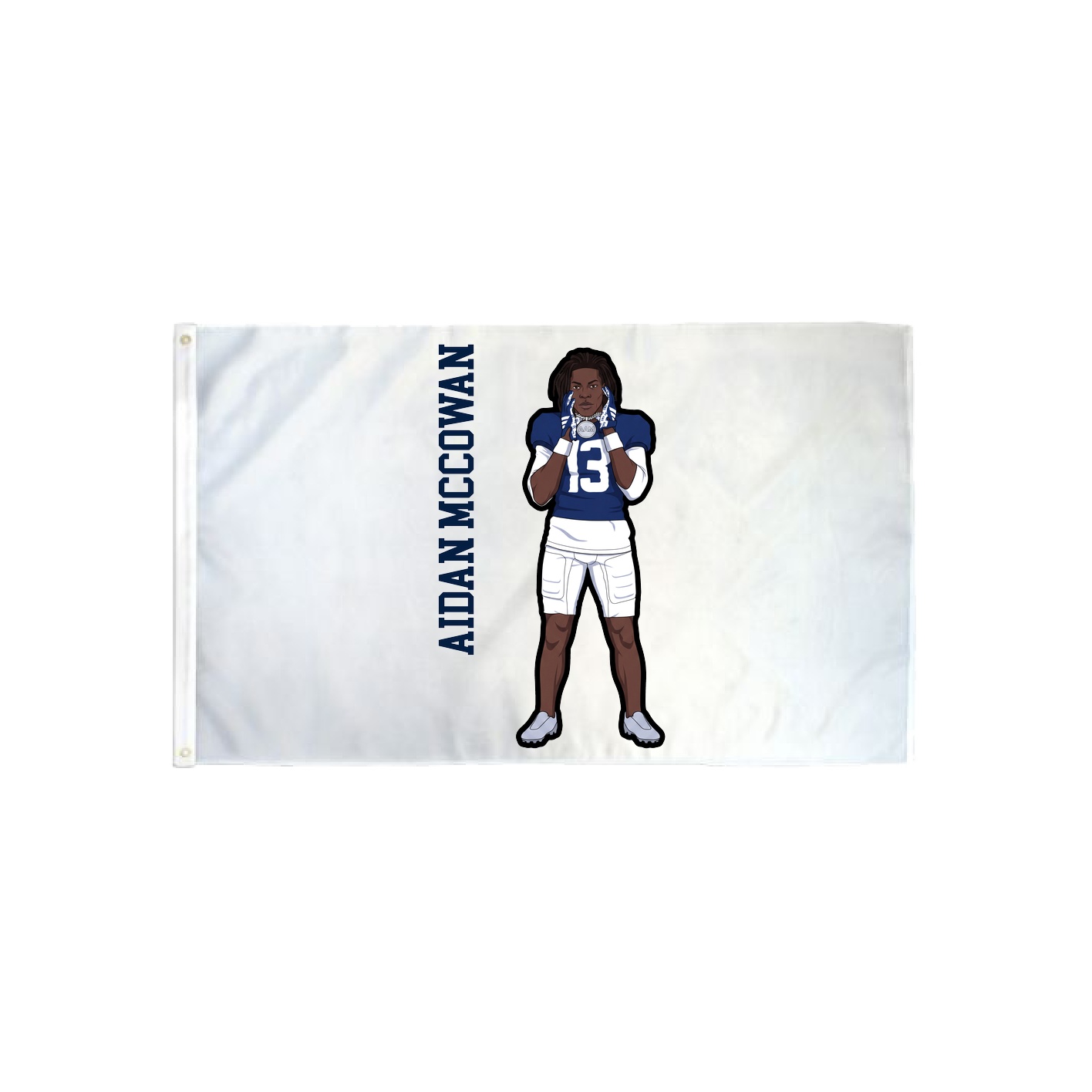 3x5 Flag — Name Vertical in Classic
