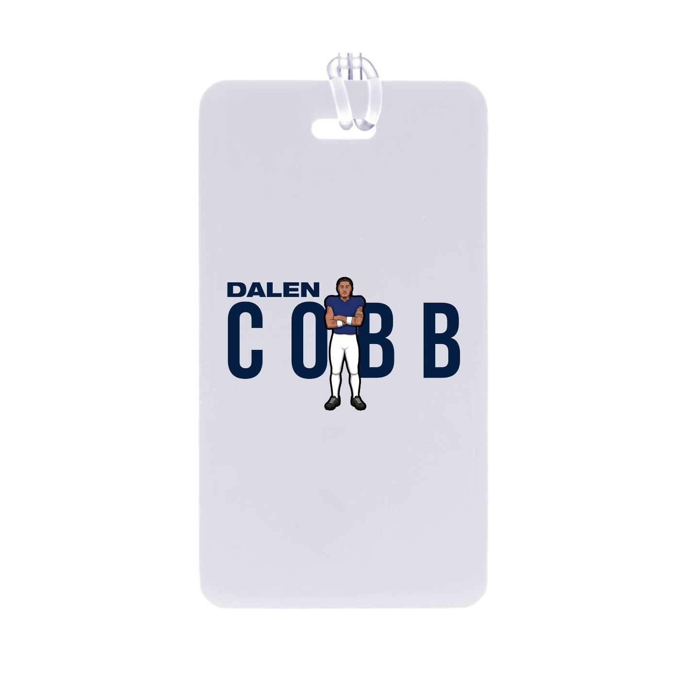 Bag Tag — Player Name in Classic