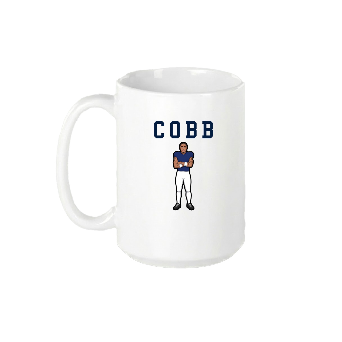 15oz Coffee Mug — Shirsey in White