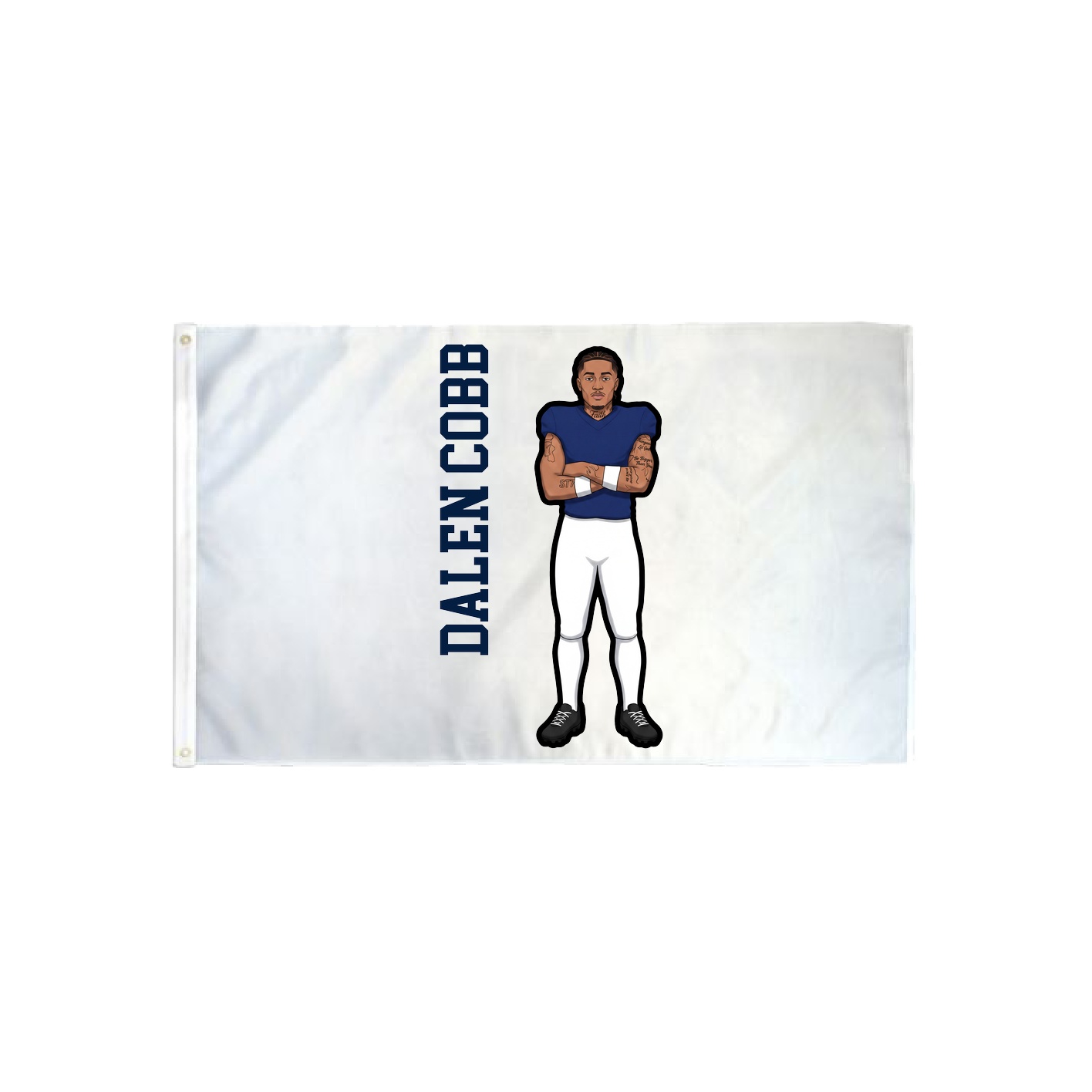 3x5 Flag — Name Vertical in Classic