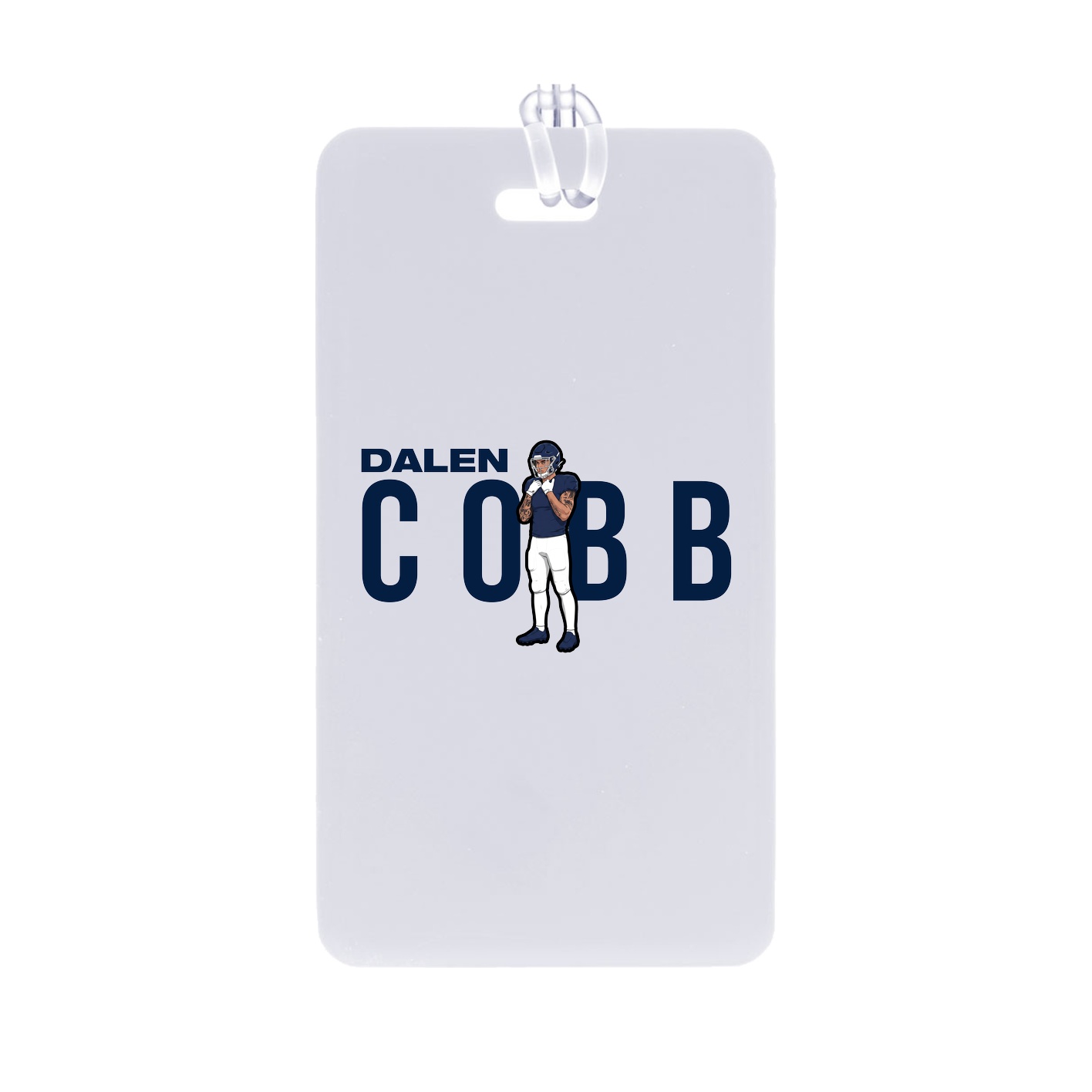 Bag Tag — Player Name in Classic