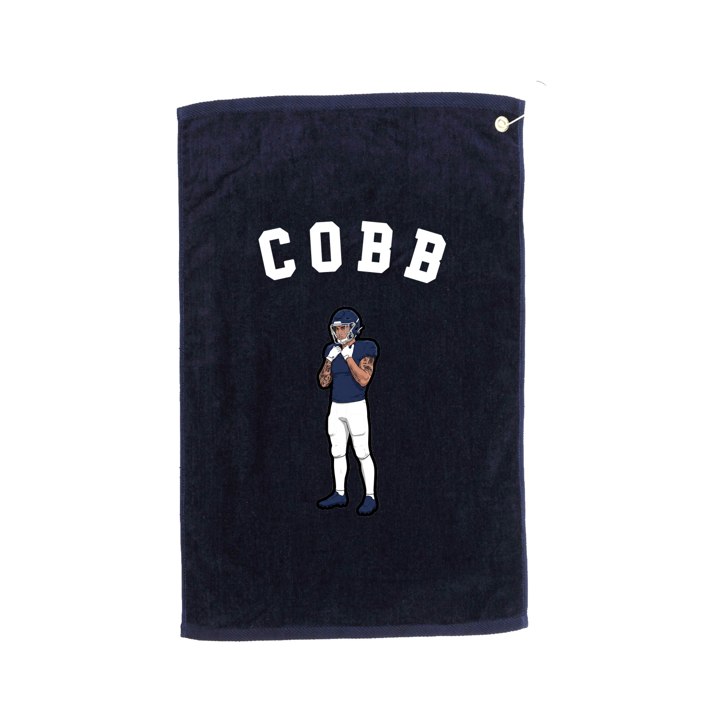 Golf Towel — Shirsey Arch in Navy