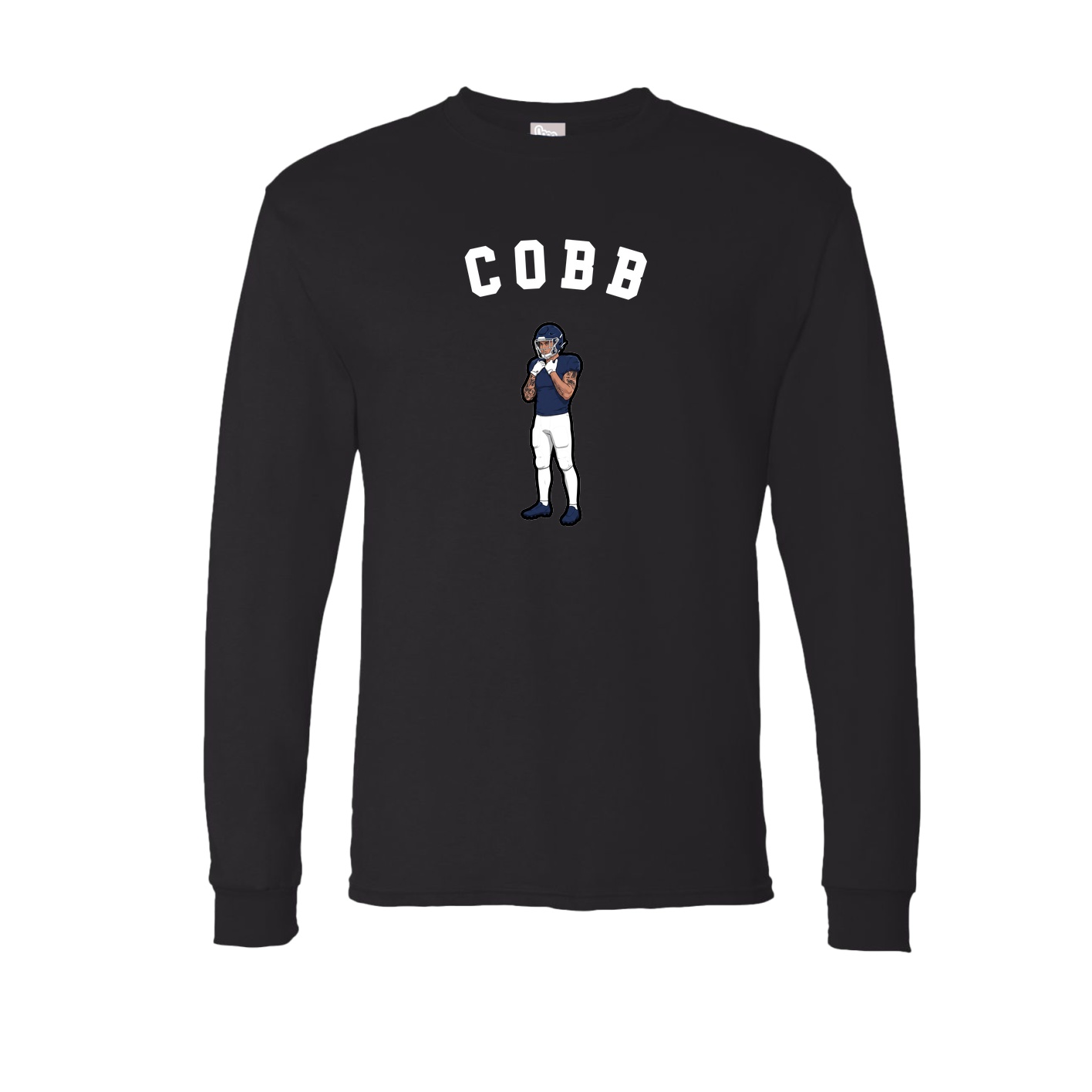 Long Sleeve Tee — Shirsey Arch in Black
