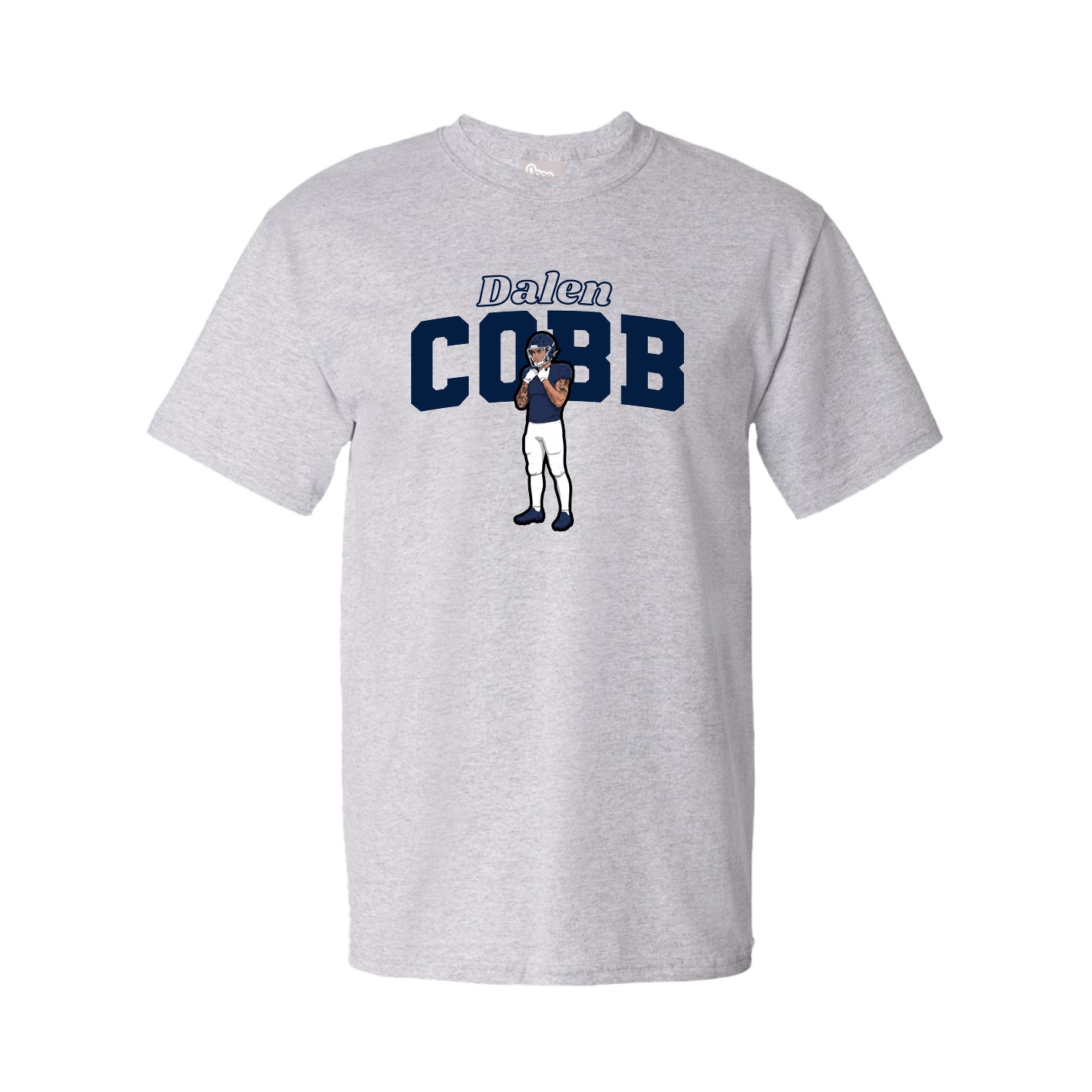 Youth Tee — Name Arch in Grey