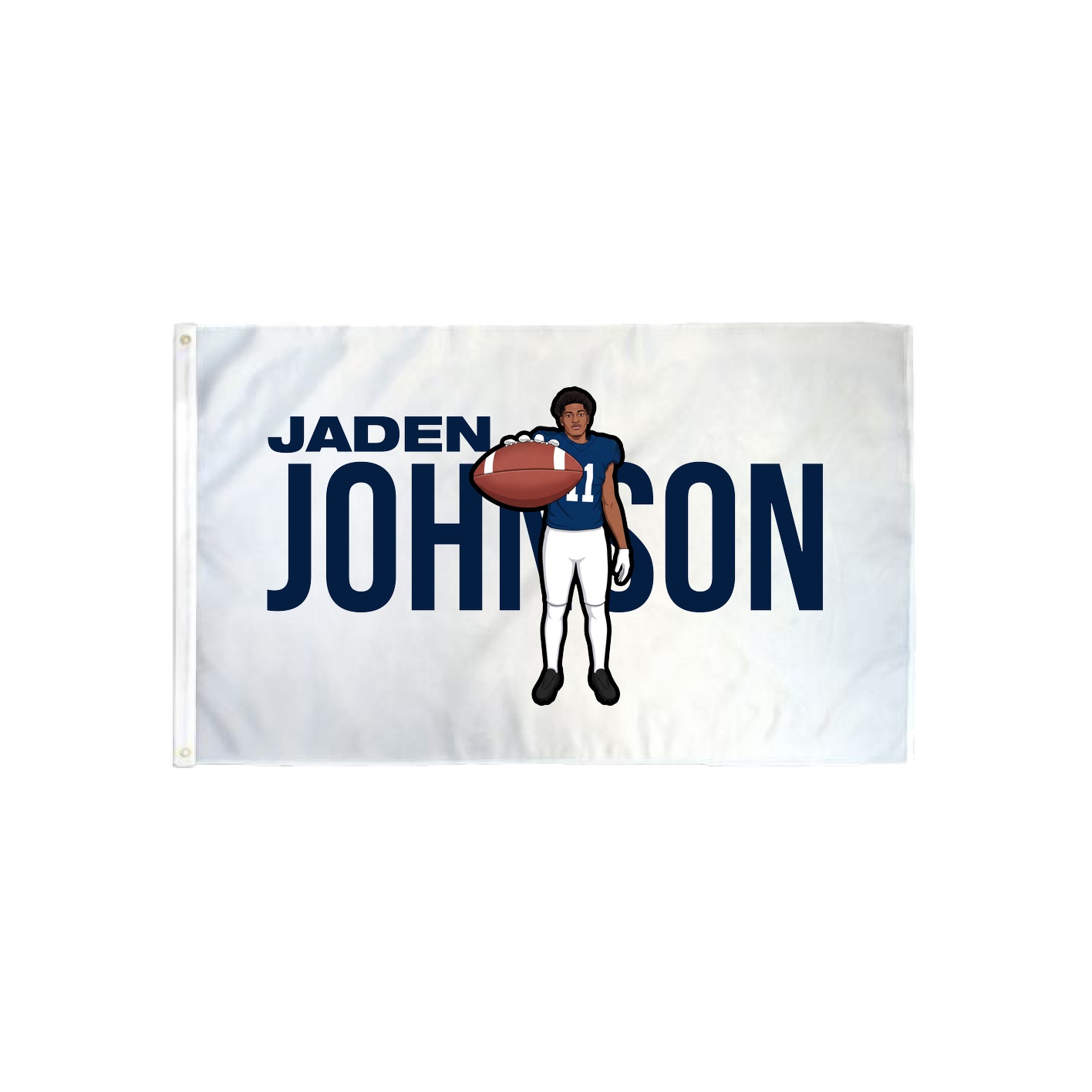 3x5 Flag — Player Name in Classic