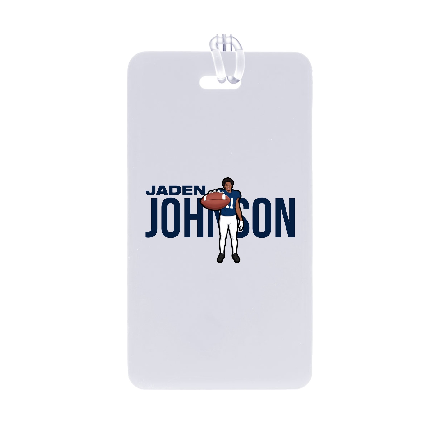 Bag Tag — Player Name in Classic
