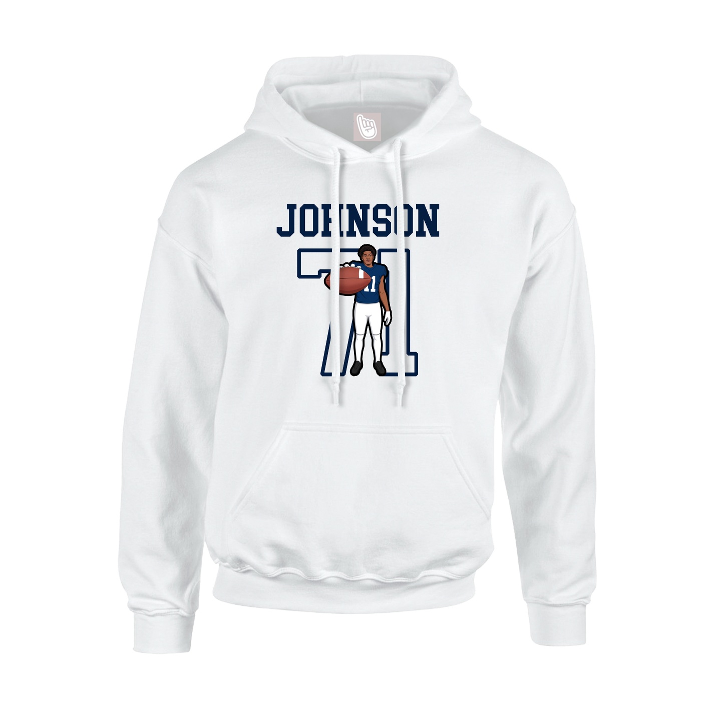 Youth Hoodie — Shirsey in White