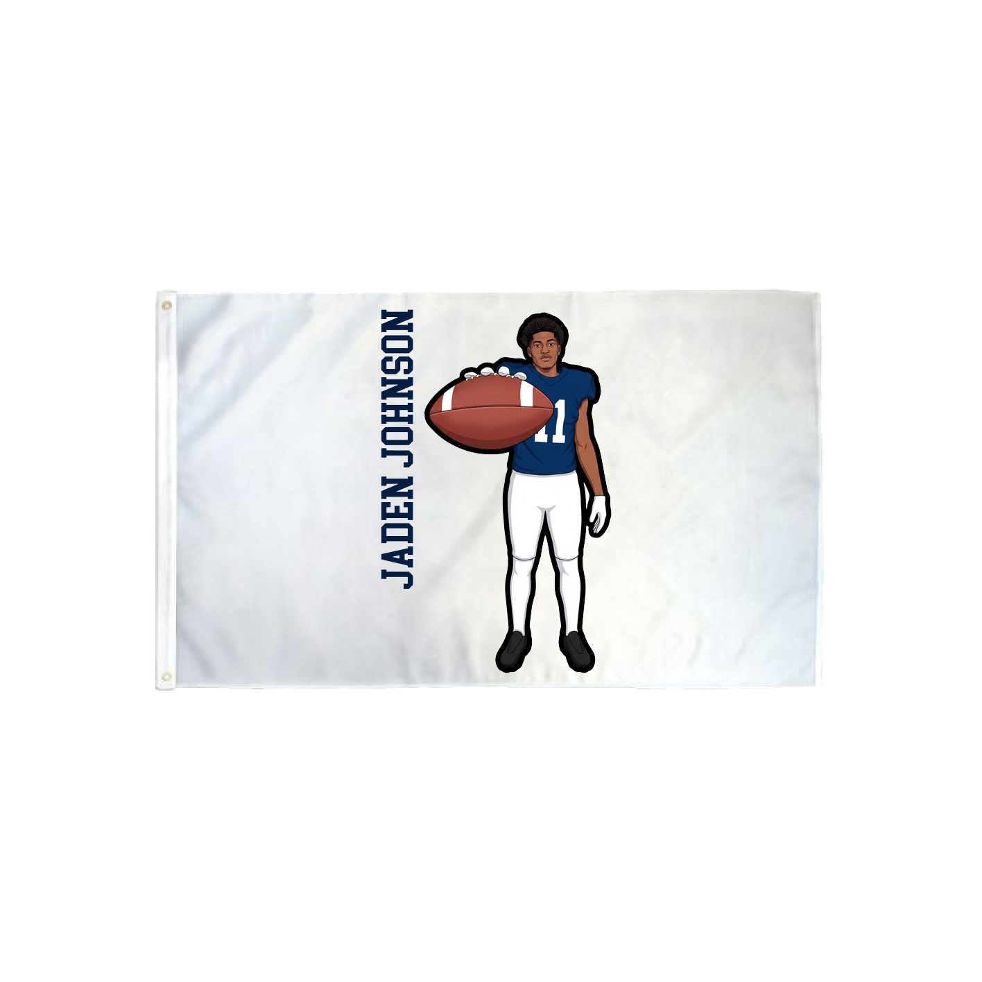 3x5 Flag — Name Vertical in Classic