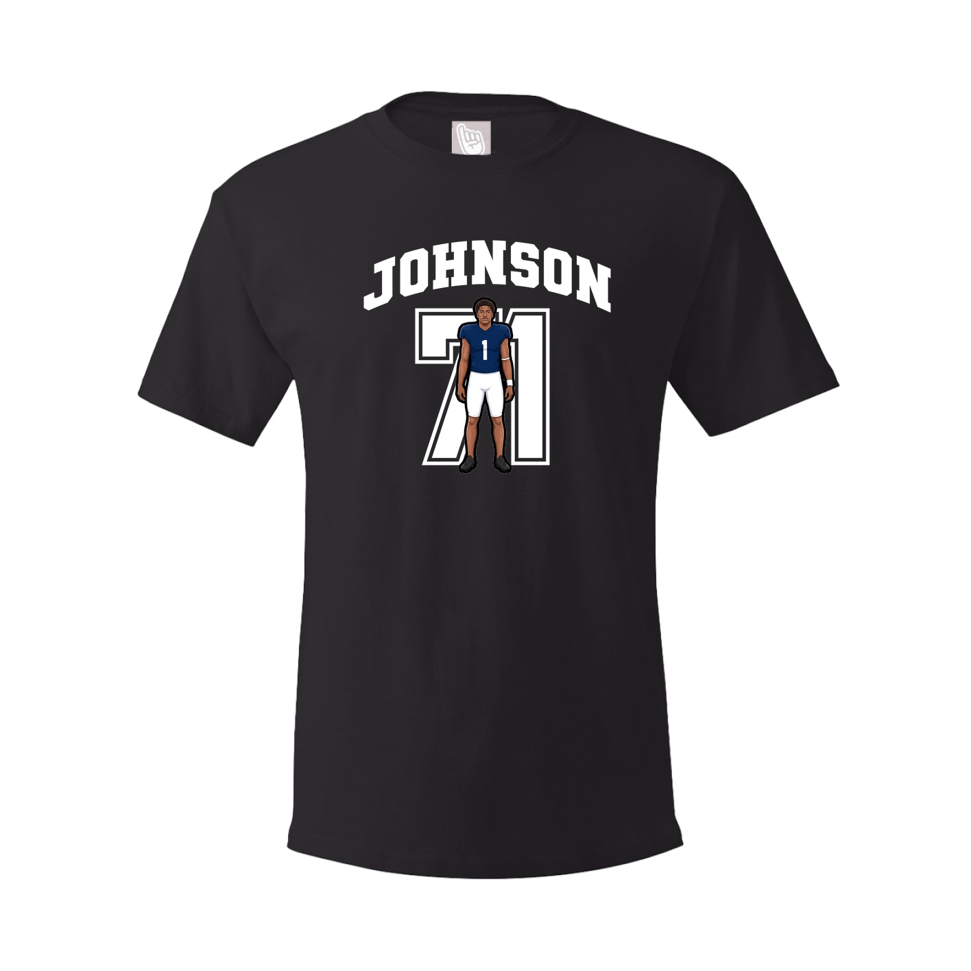 Tee — Number in Black