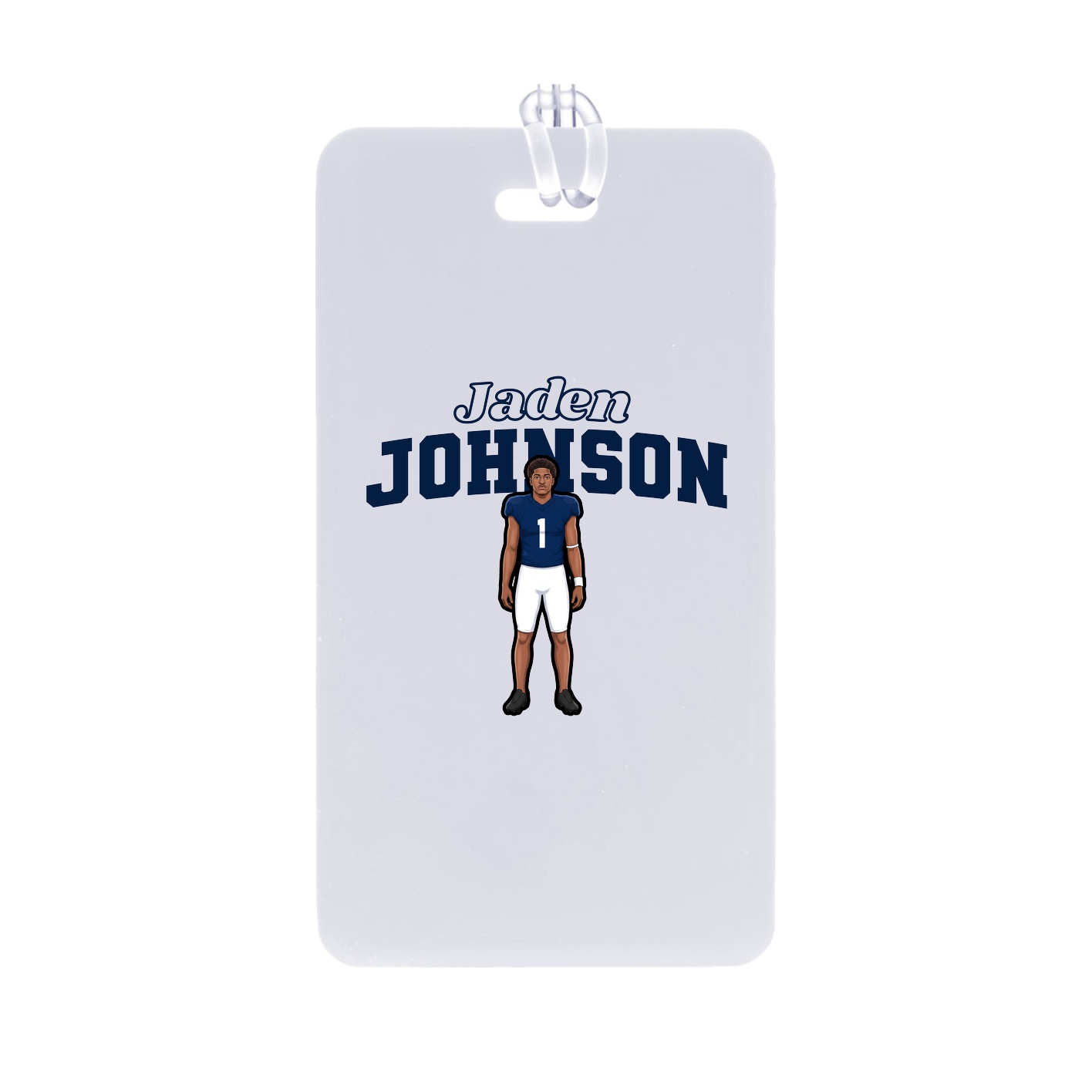 Bag Tag — Name Arch in Classic