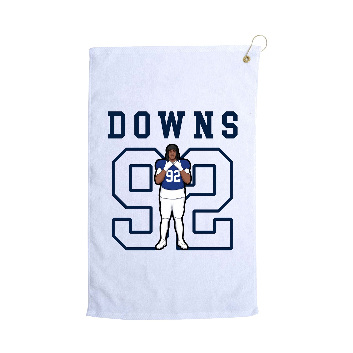 Golf Towel — Shirsey in White