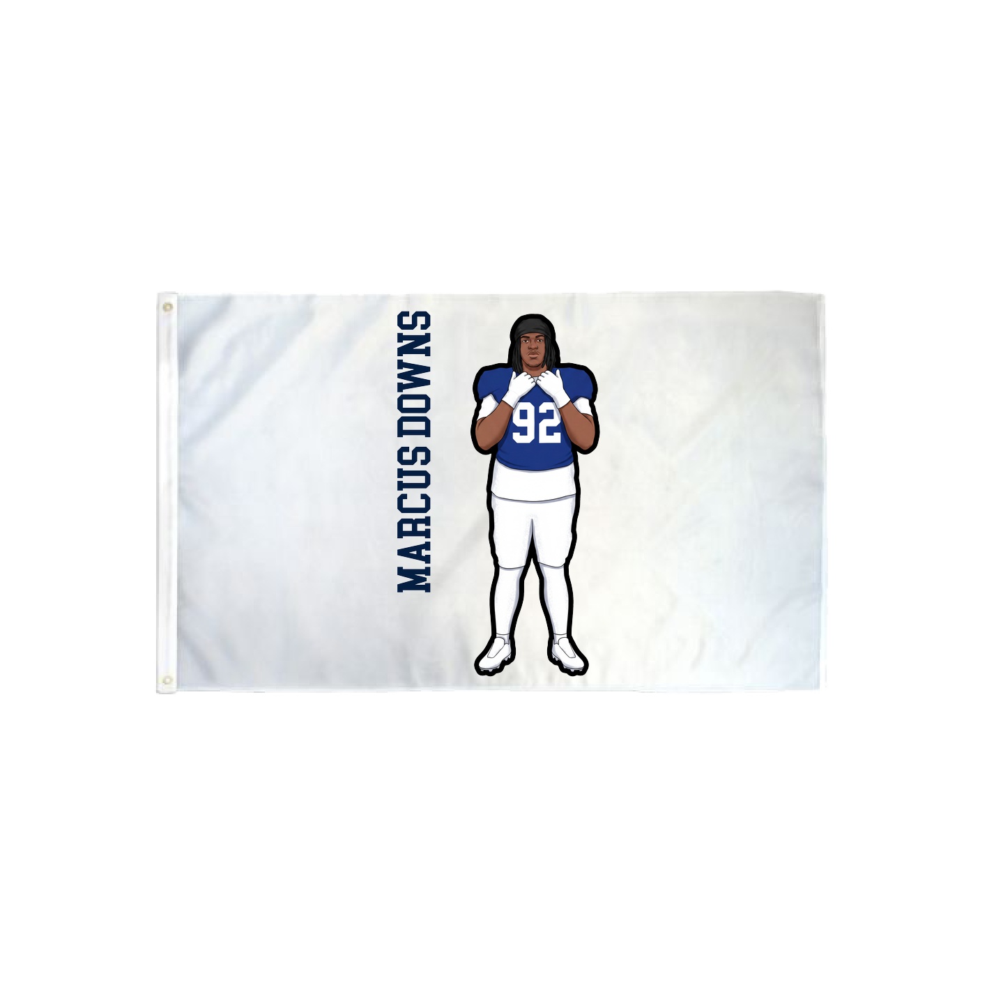 3x5 Flag — Name Vertical in Classic