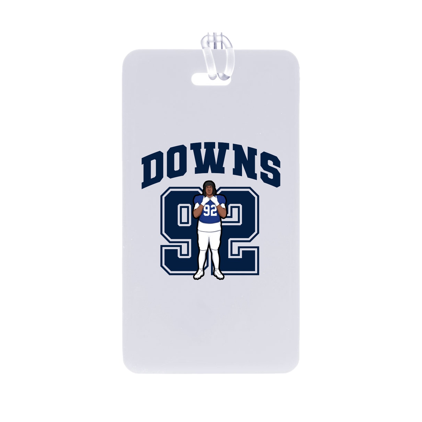 Bag Tag — Number in Classic