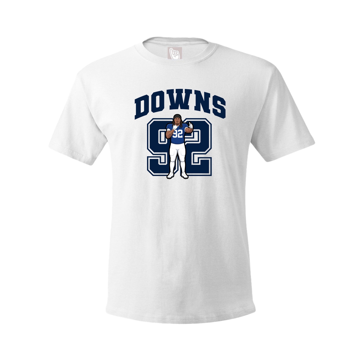 Tee — Number in White