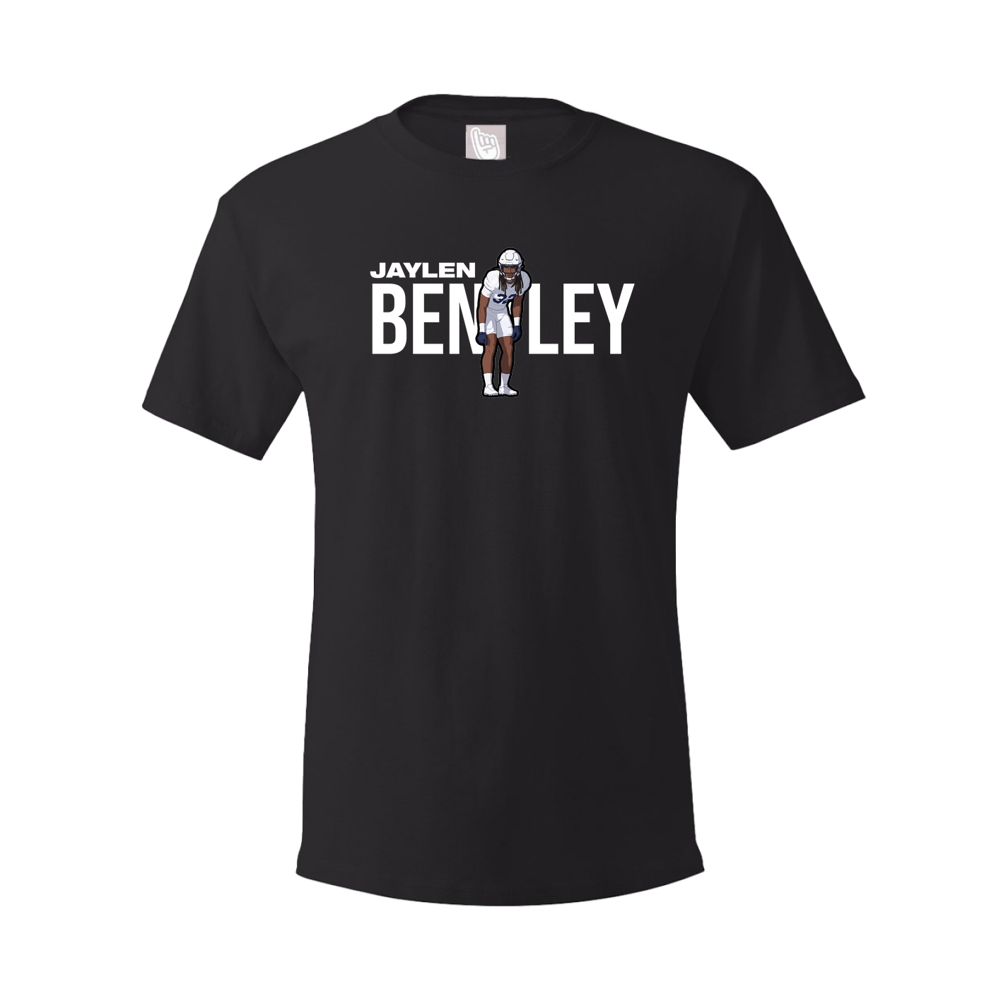 Youth Tee — Player Name in Black