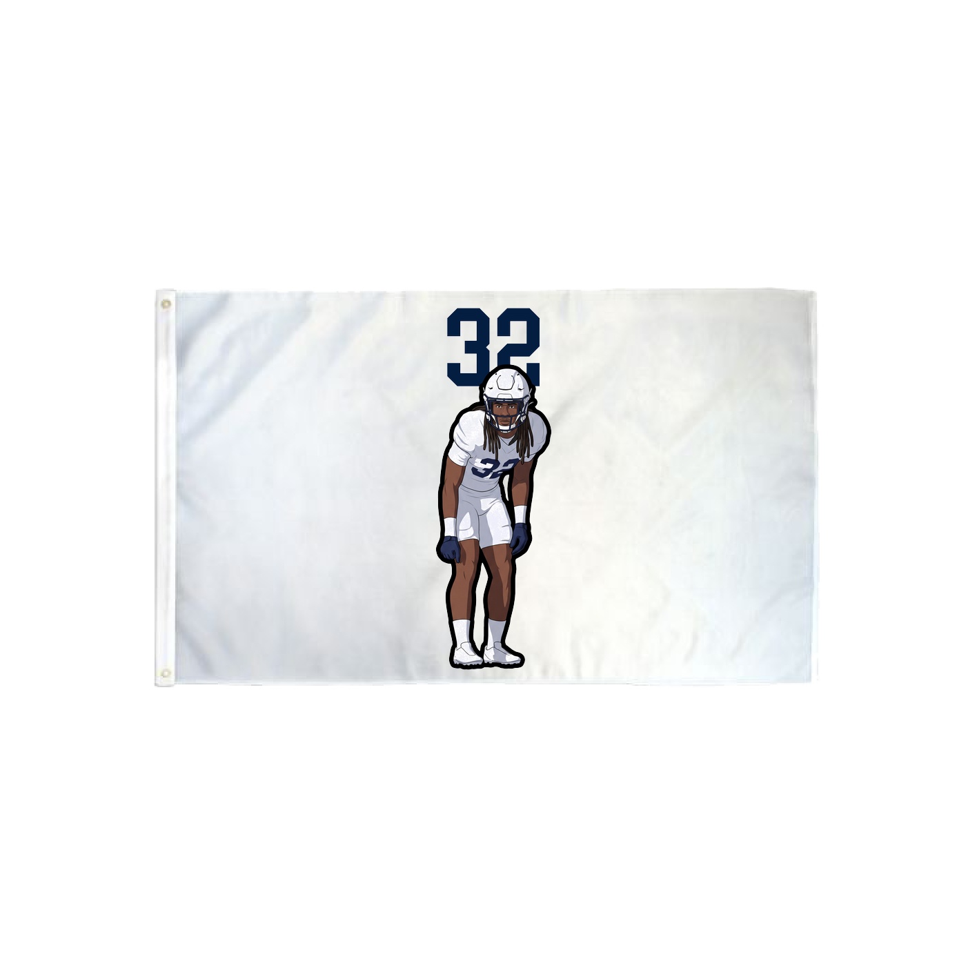 3x5 Flag — Number Top in Classic