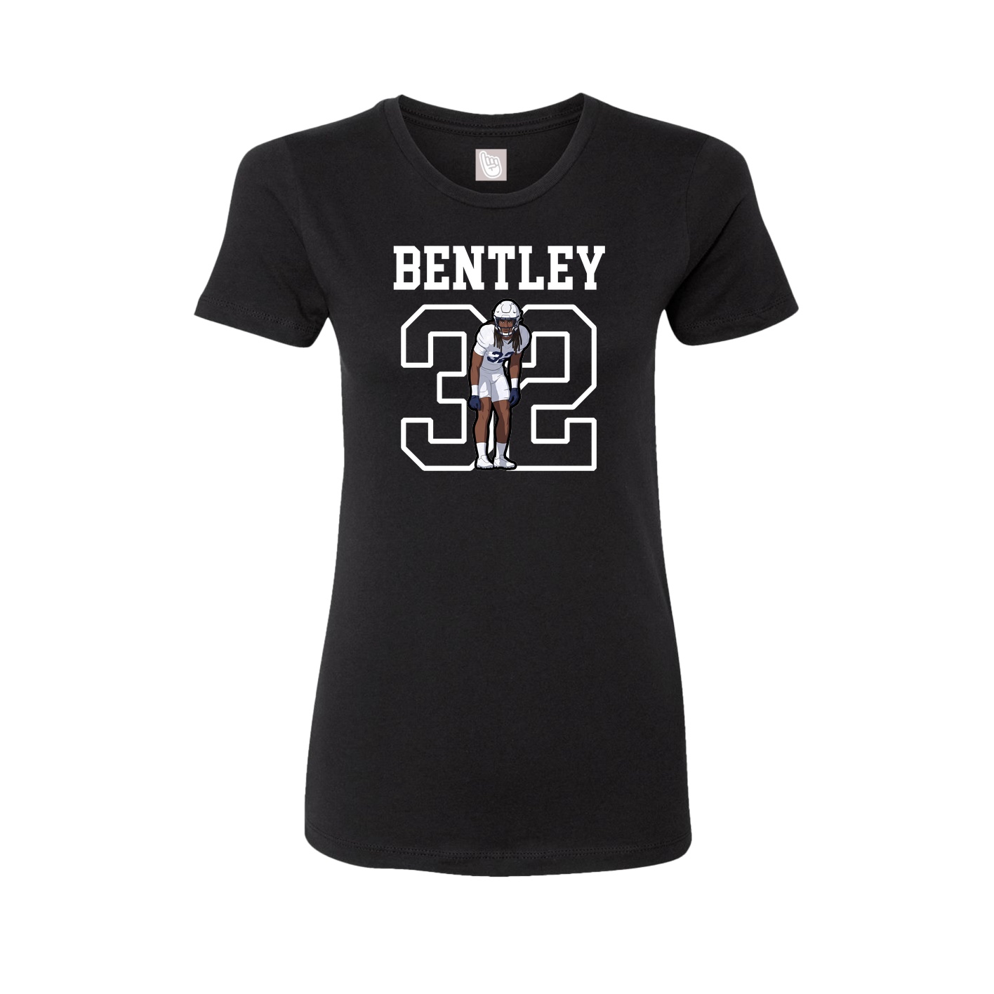 Fitted Women's Tee — Shirsey in Black