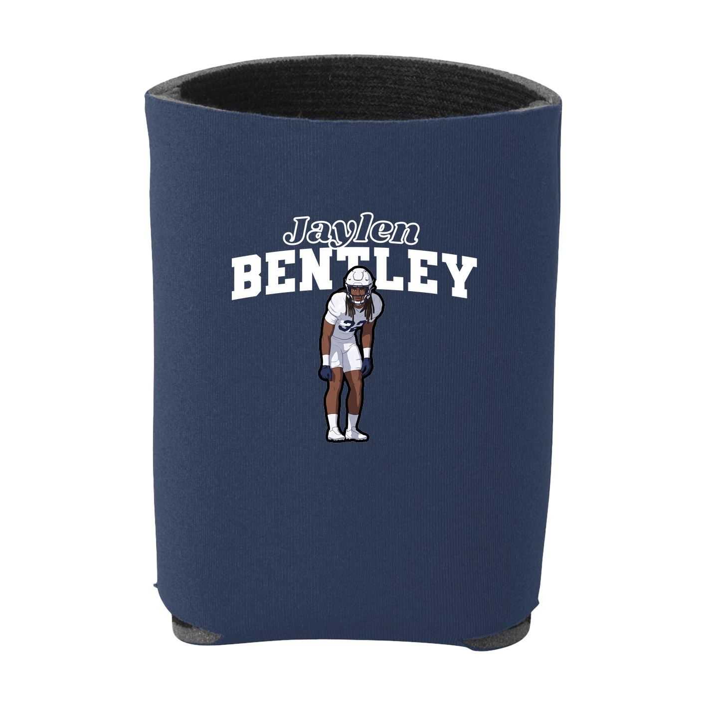 Can Holder — Name Arch in Navy