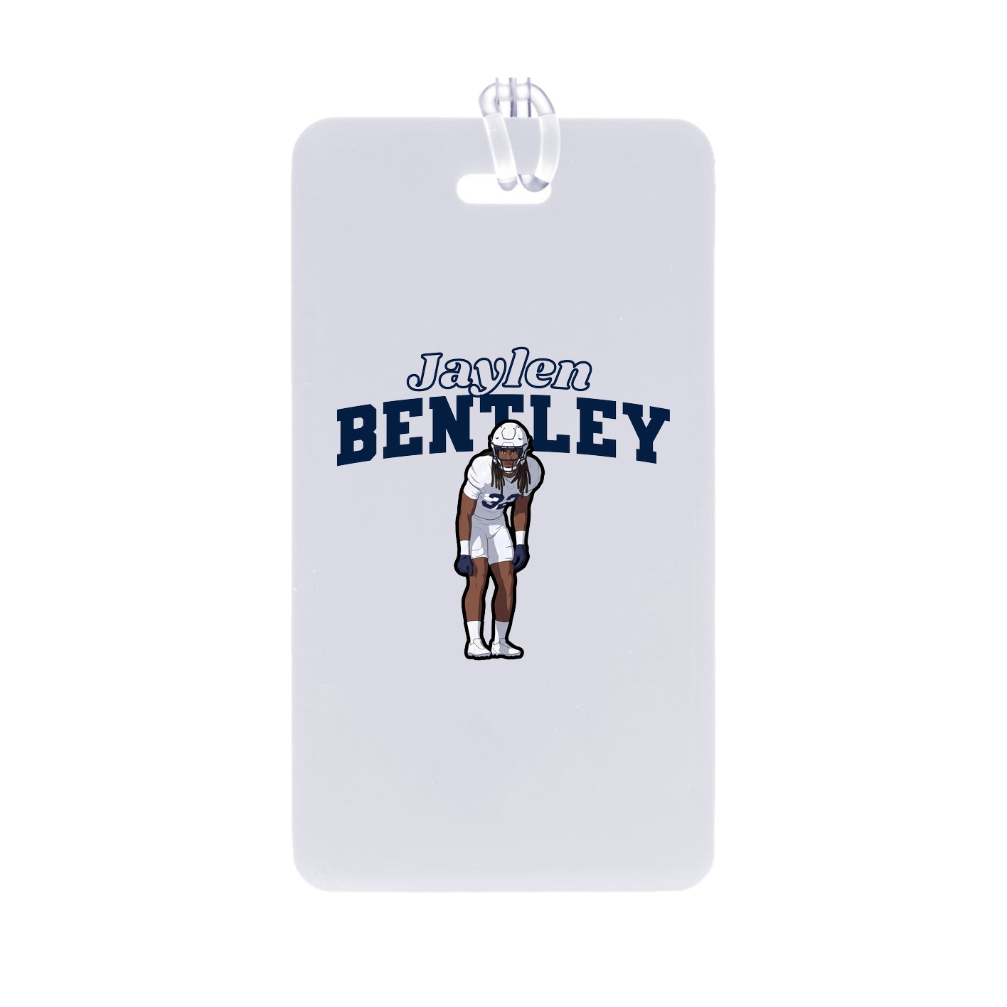 Bag Tag — Name Arch in Classic