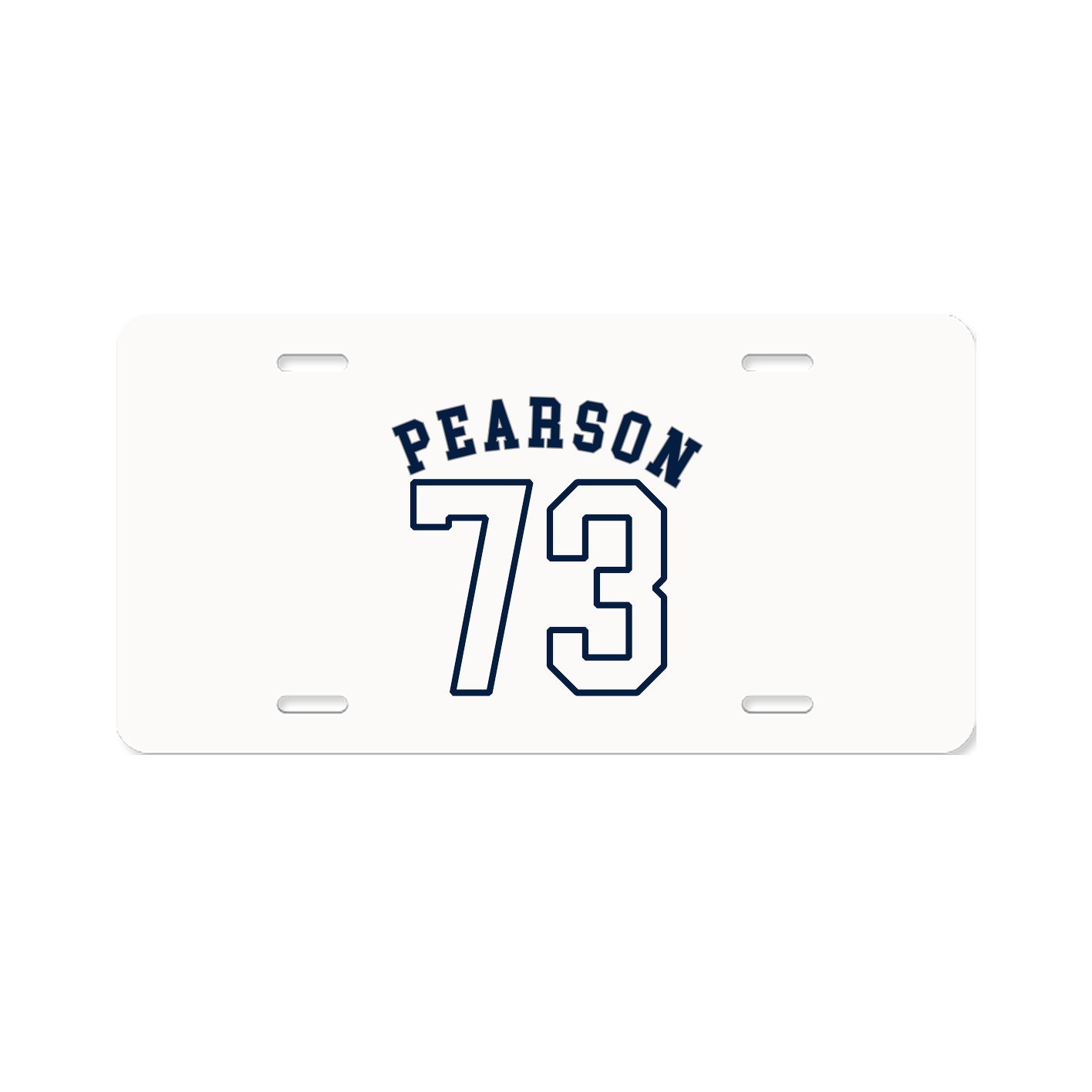 License Plate — Shirsey Arch in Classic