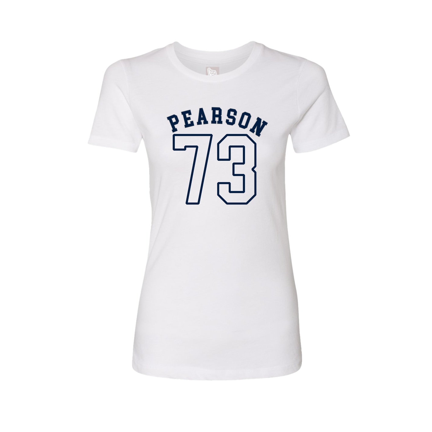 Womens Tee — Shirsey Arch in White