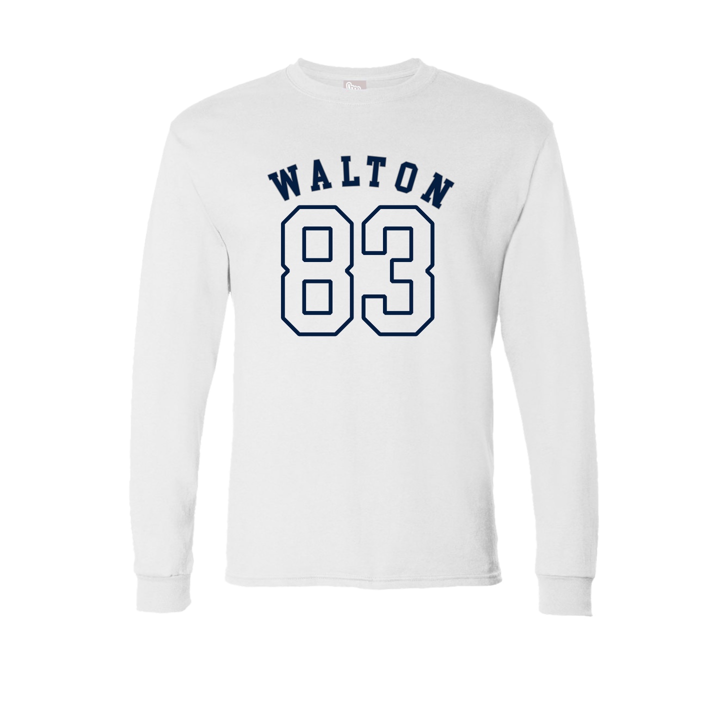 Long Sleeve Tee — Shirsey Arch in White
