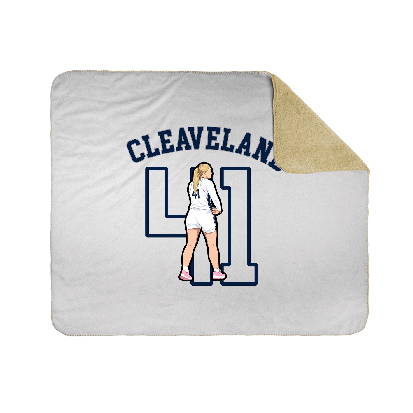 Throw Blanket — Shirsey Arch in White