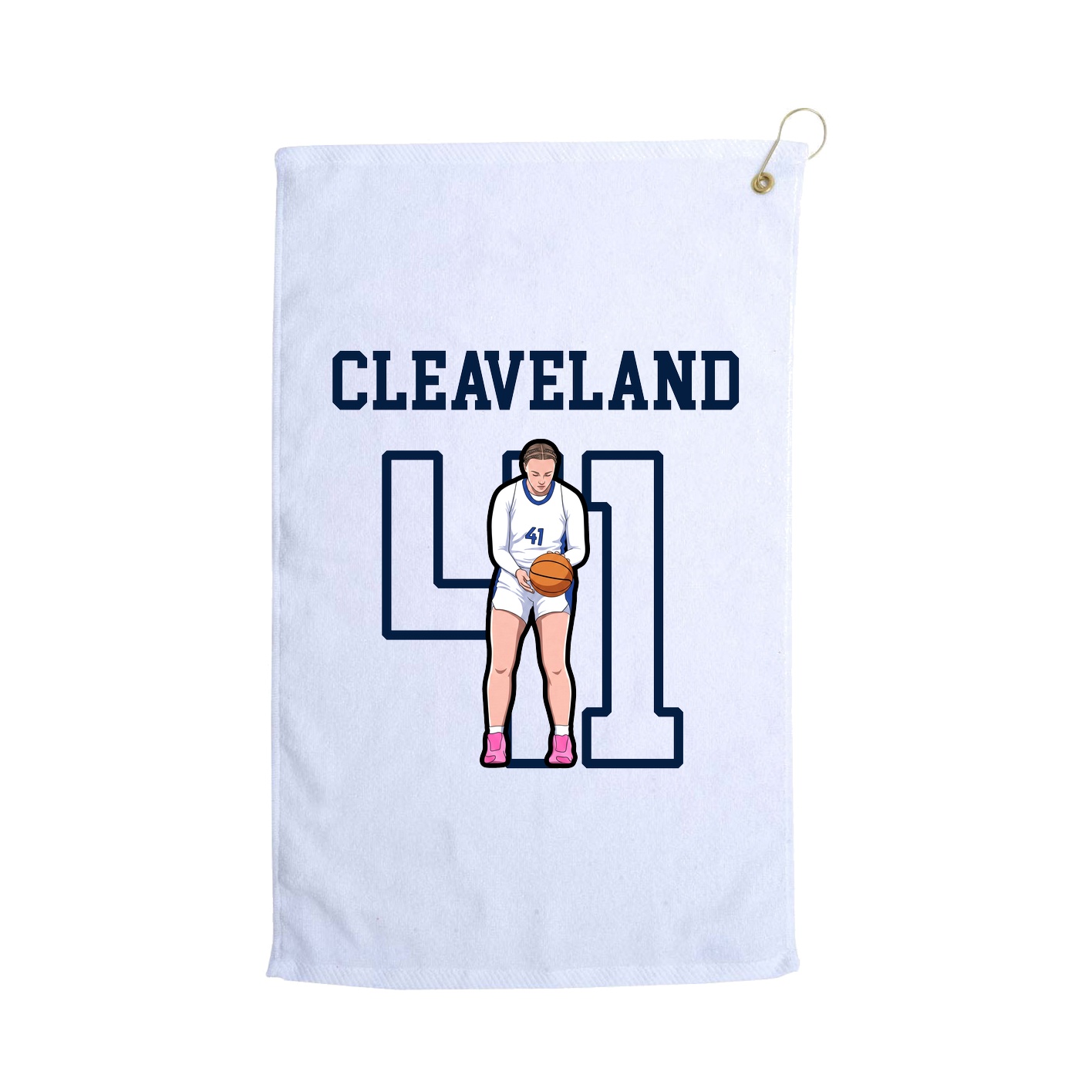 Golf Towel — Shirsey in White