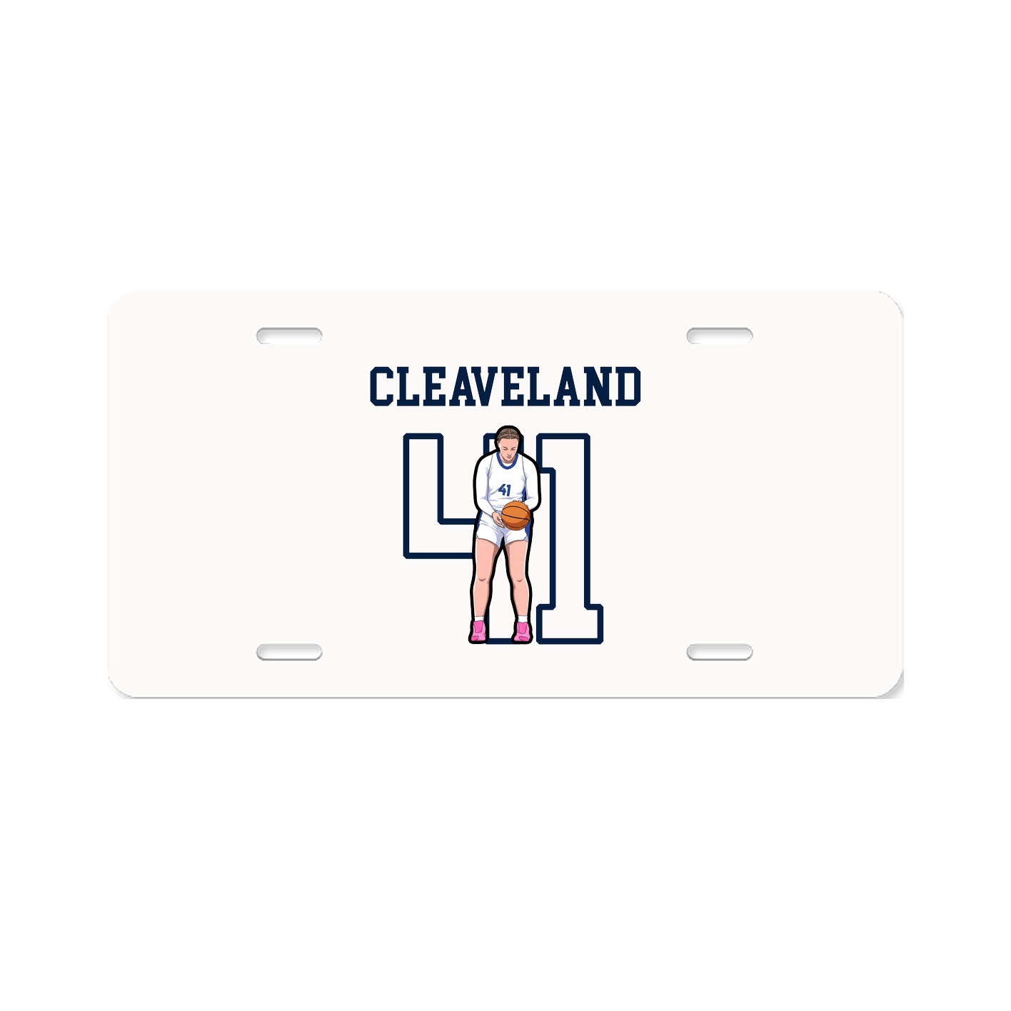 Aluminum License Plate