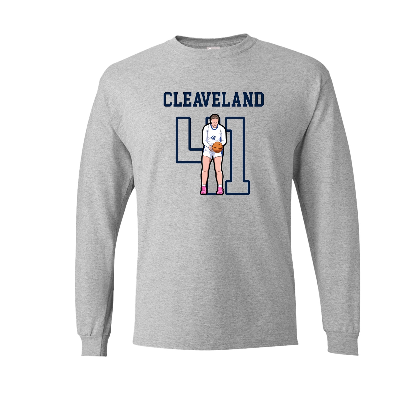 Long Sleeve Tee — Shirsey in Grey