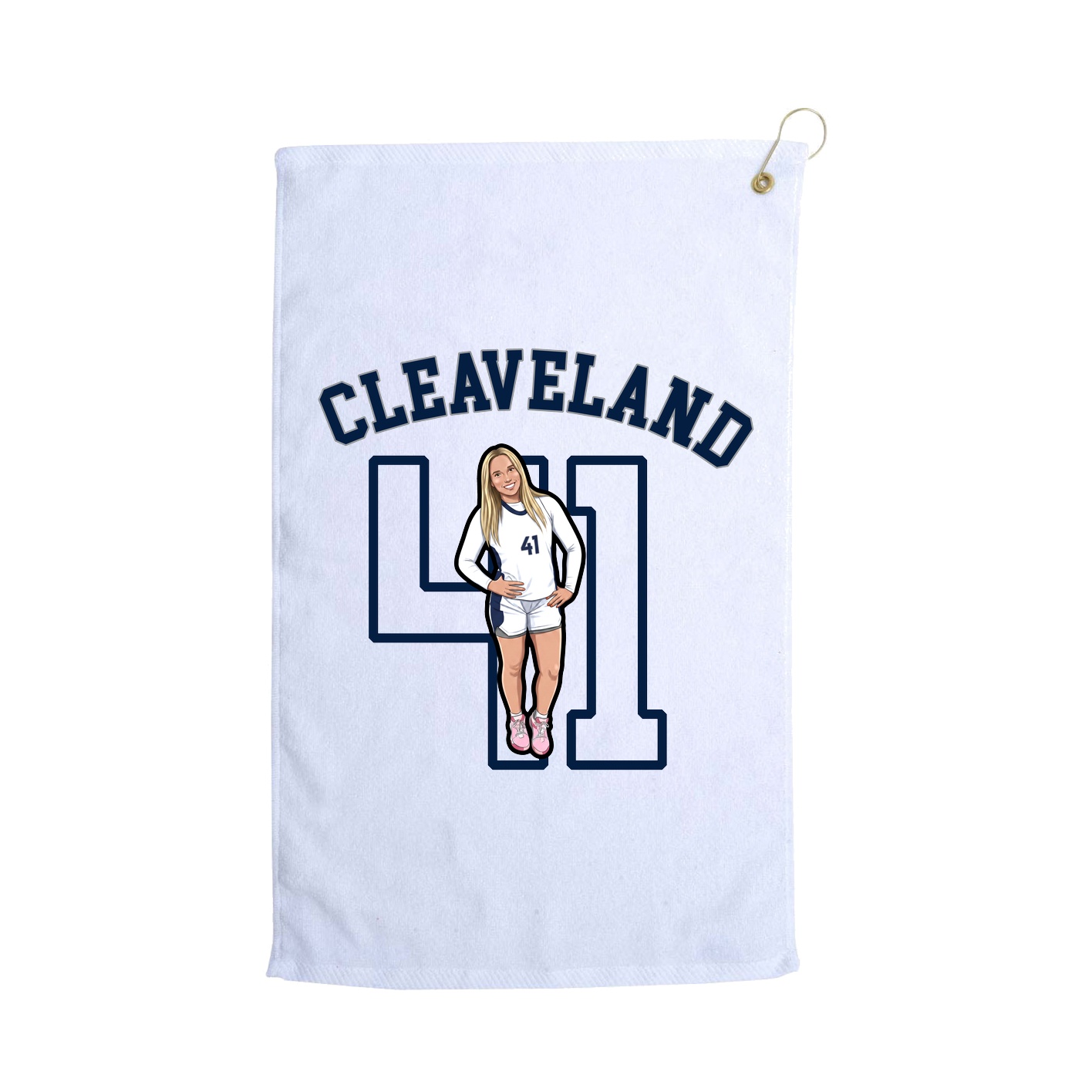 Terry Velour Golf Towel