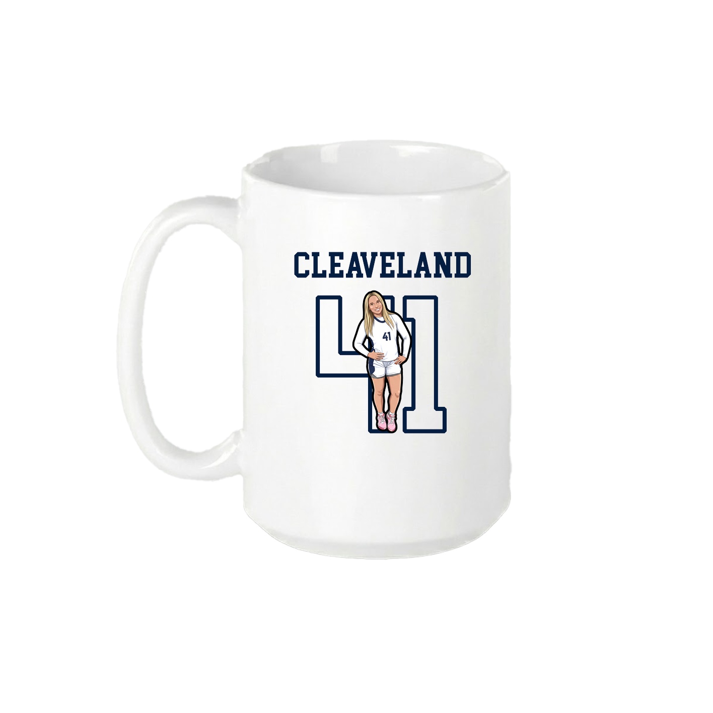 15oz Coffee Mug — Shirsey in White