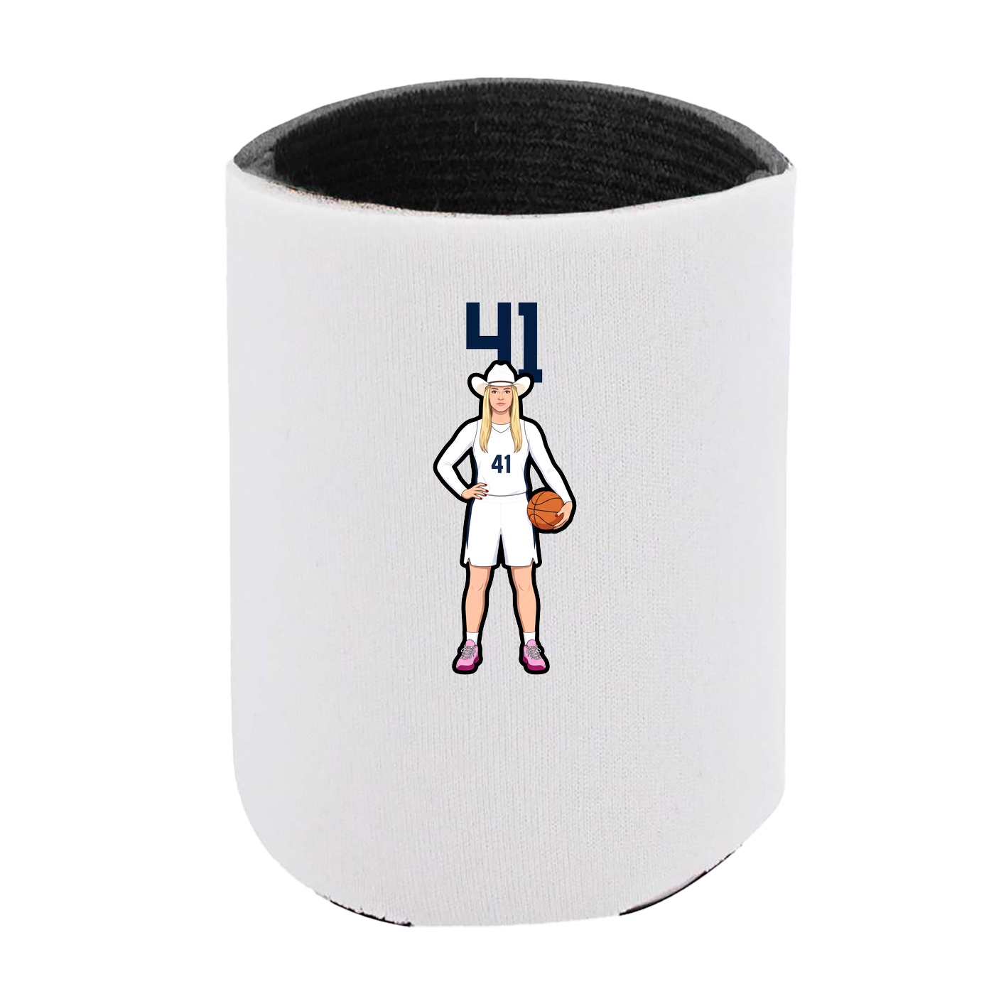 Can Holder — Number Top in White