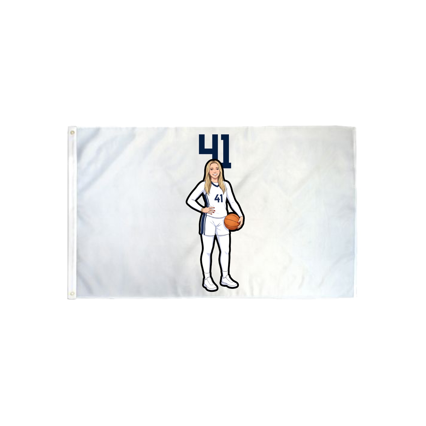 3x5 Flag — Number Top in Classic
