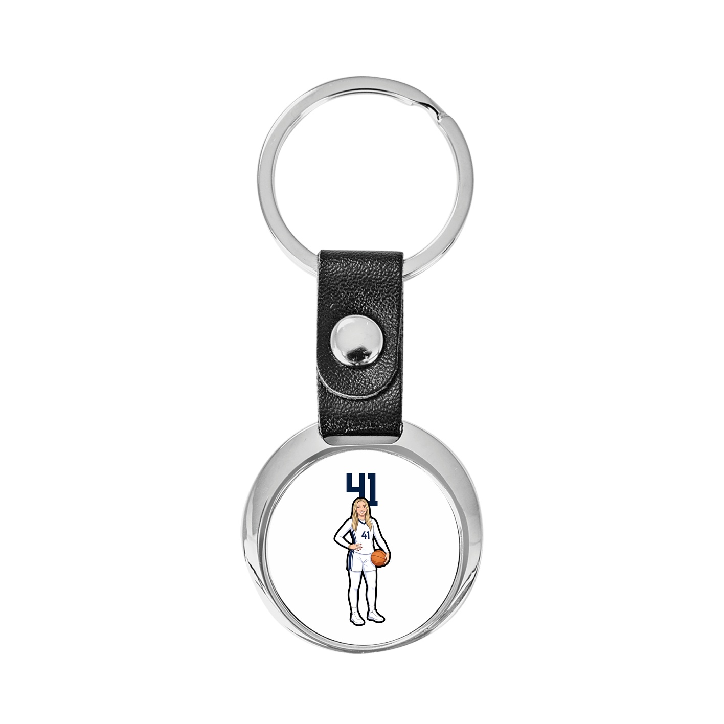 Key Chain — Number Top in Classic