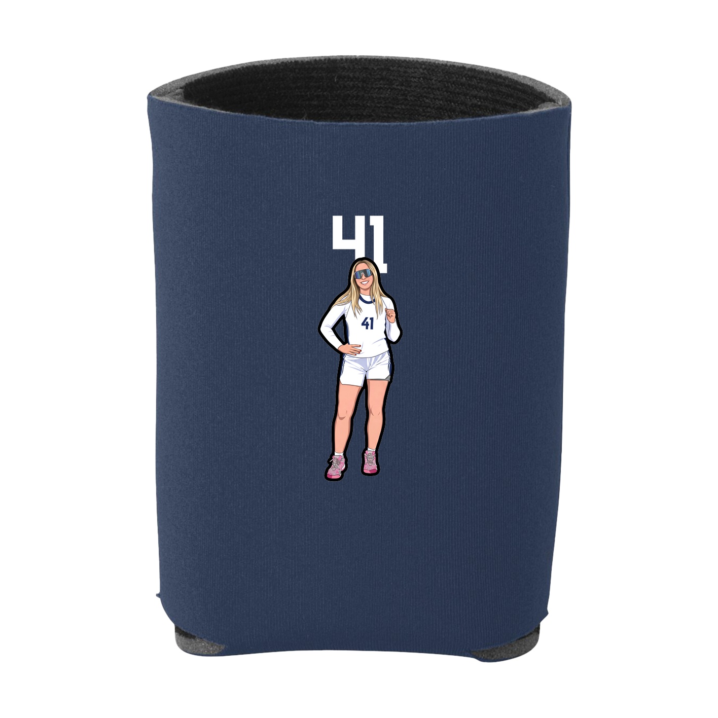 Can Holder — Number Top in Navy