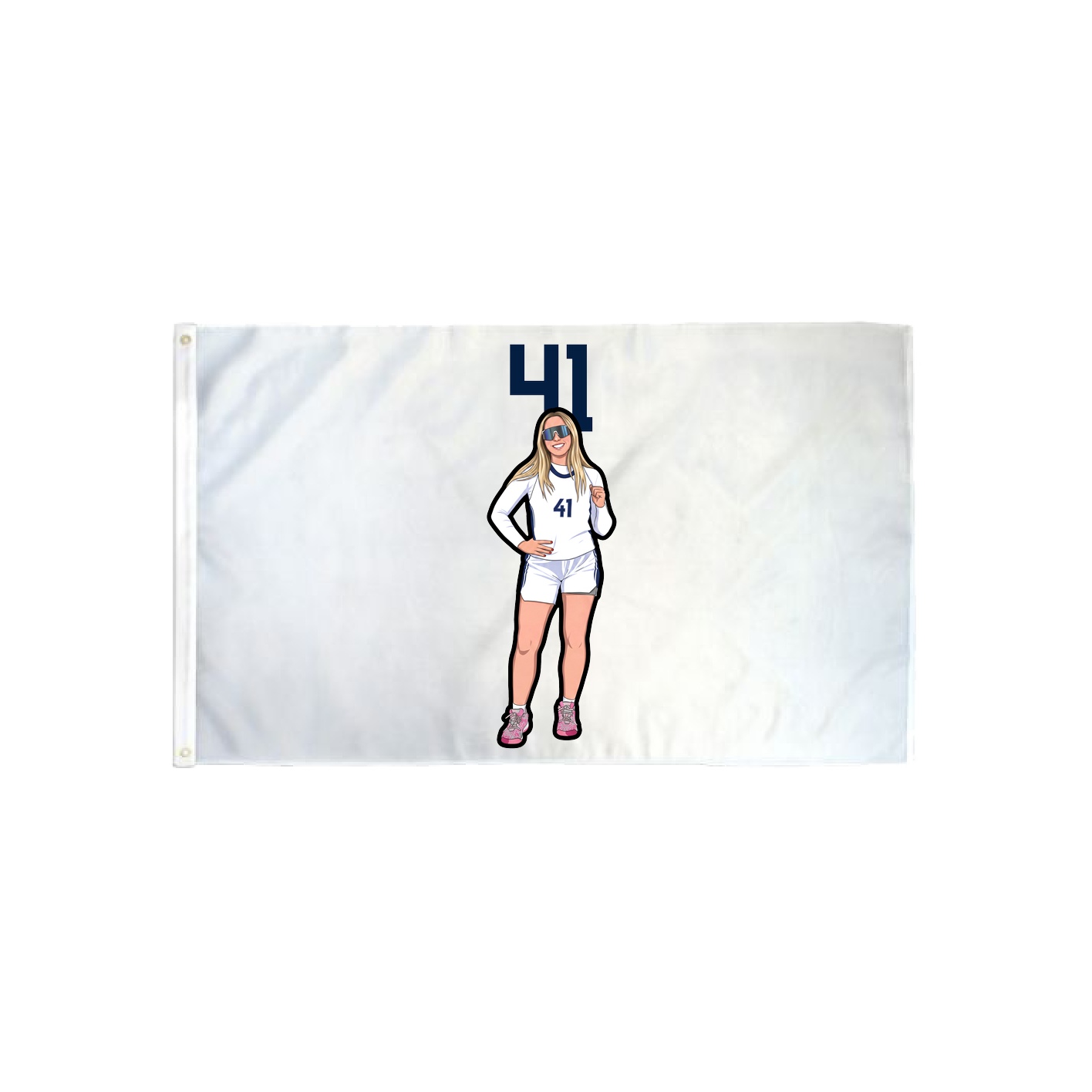 3x5 Flag — Number Top in Classic
