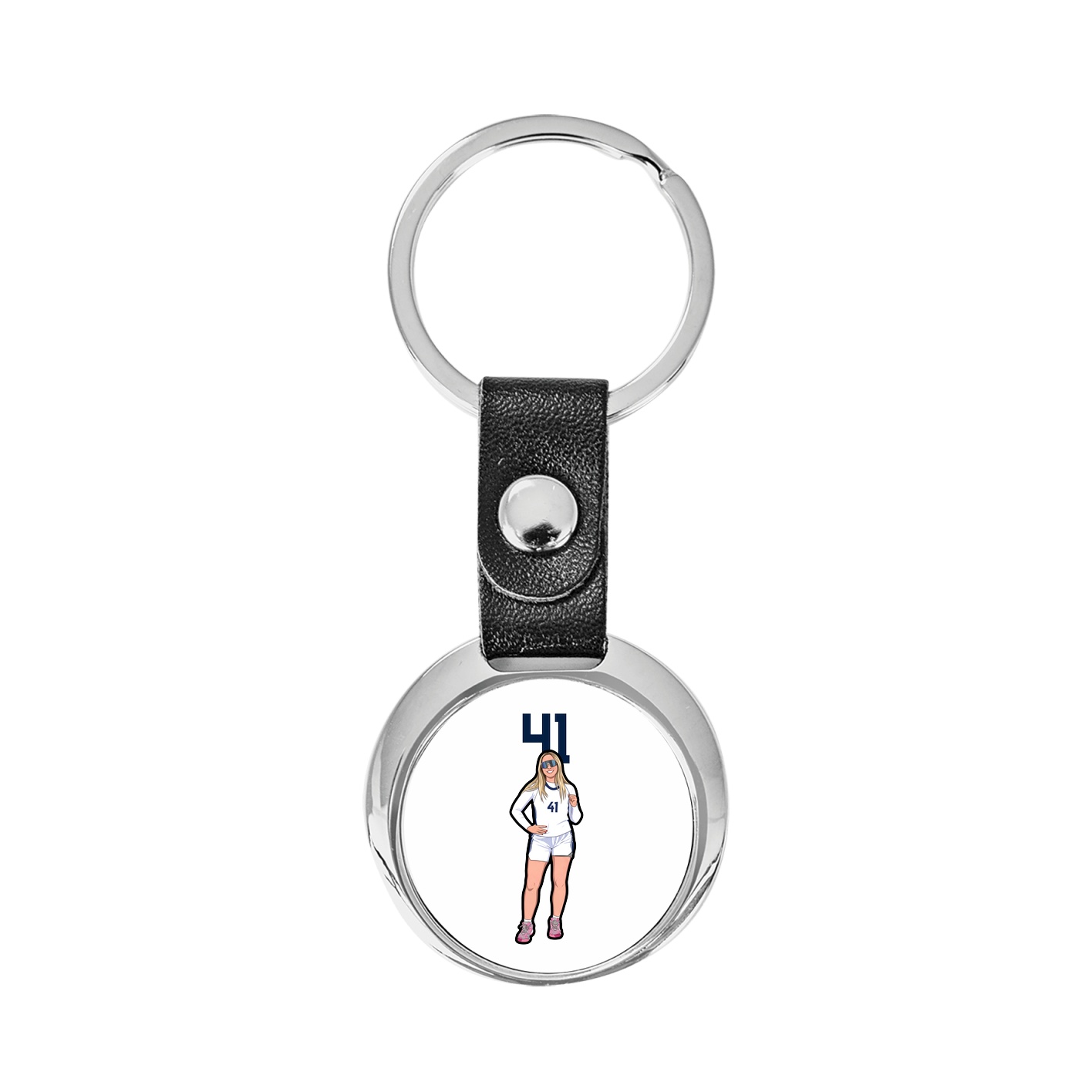 Key Chain — Number Top in Classic